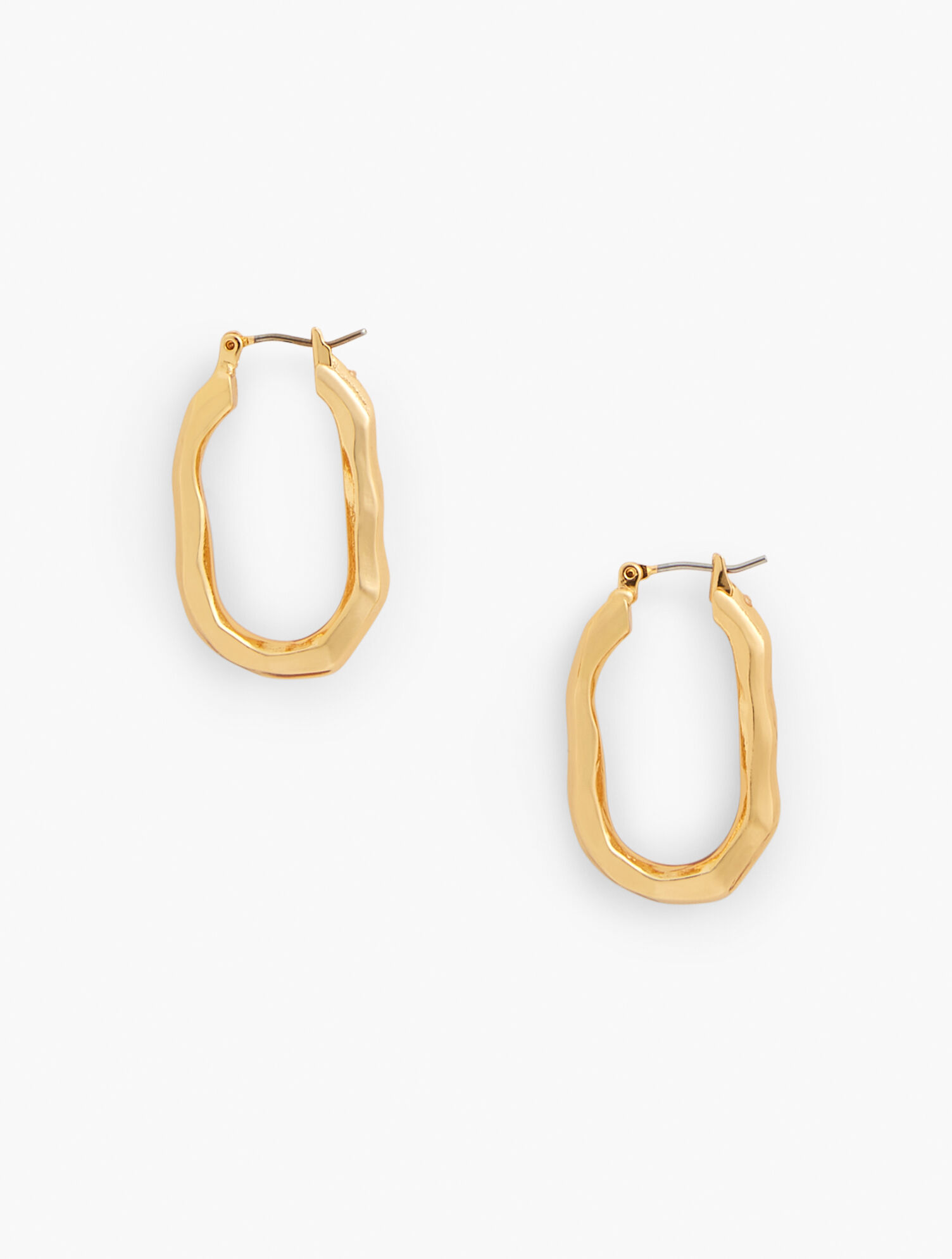 Textured Hoop Earrings