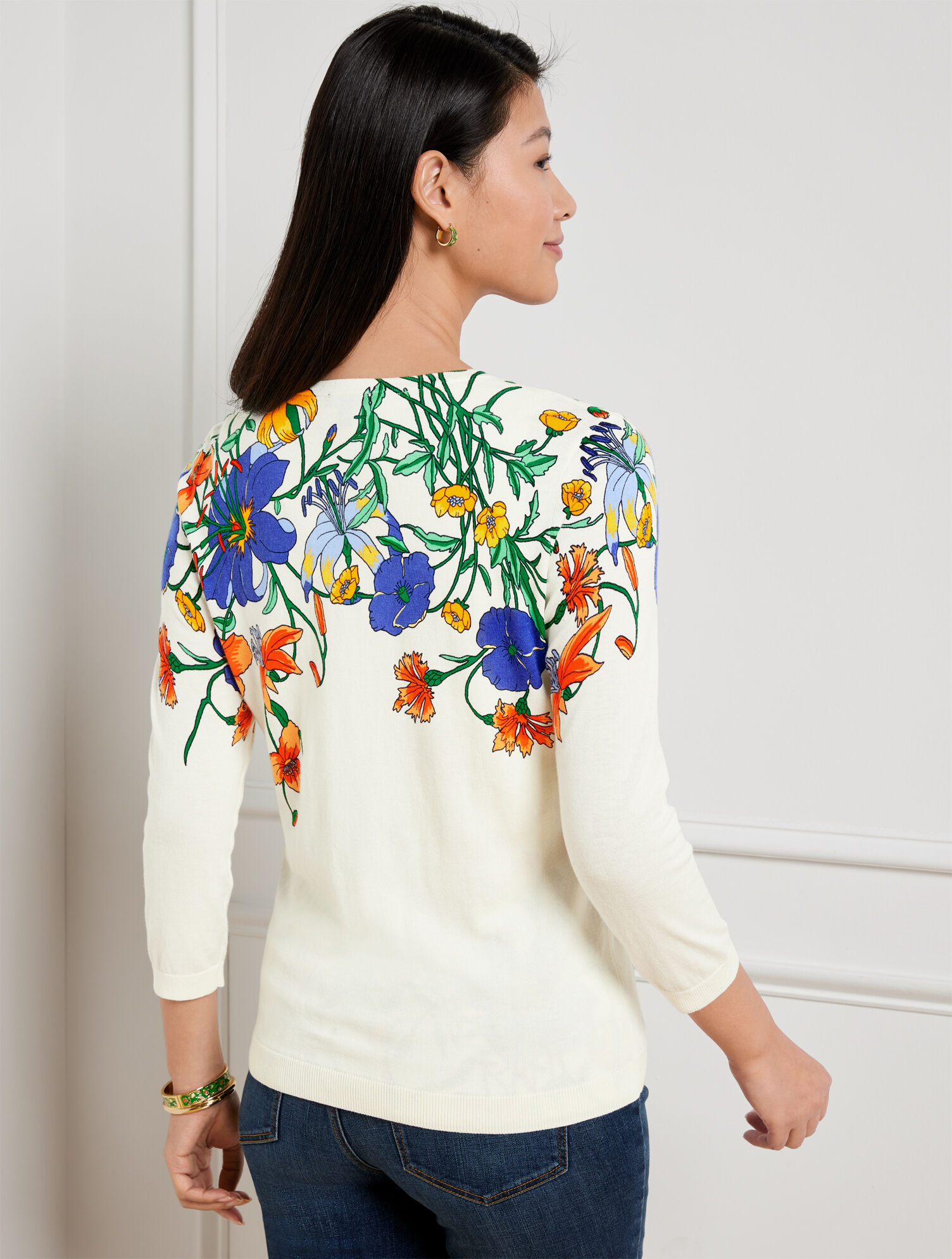 Charming Cardigan - Vivid Botanical | Talbots