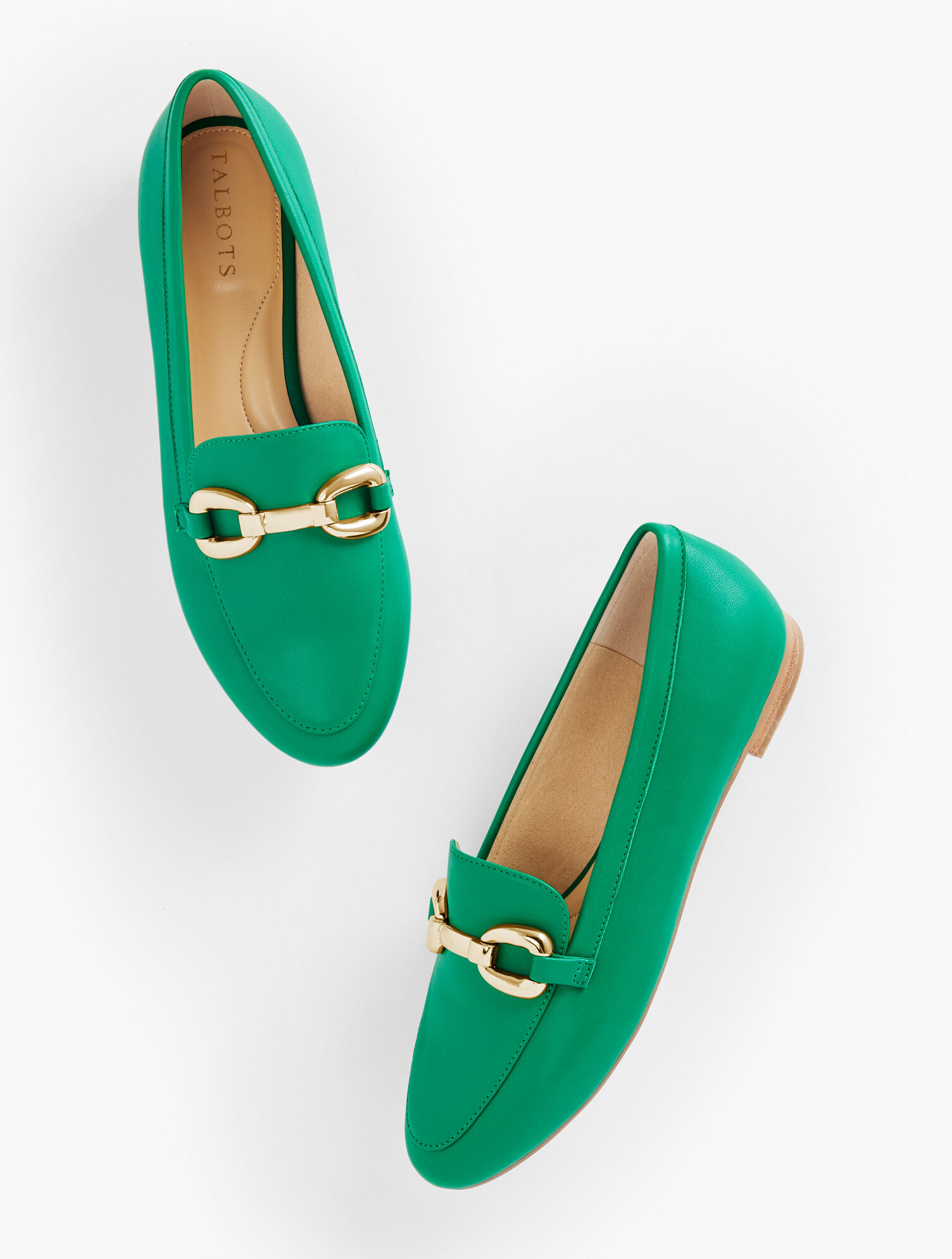 Ryan Bit Leather Loafers | Talbots