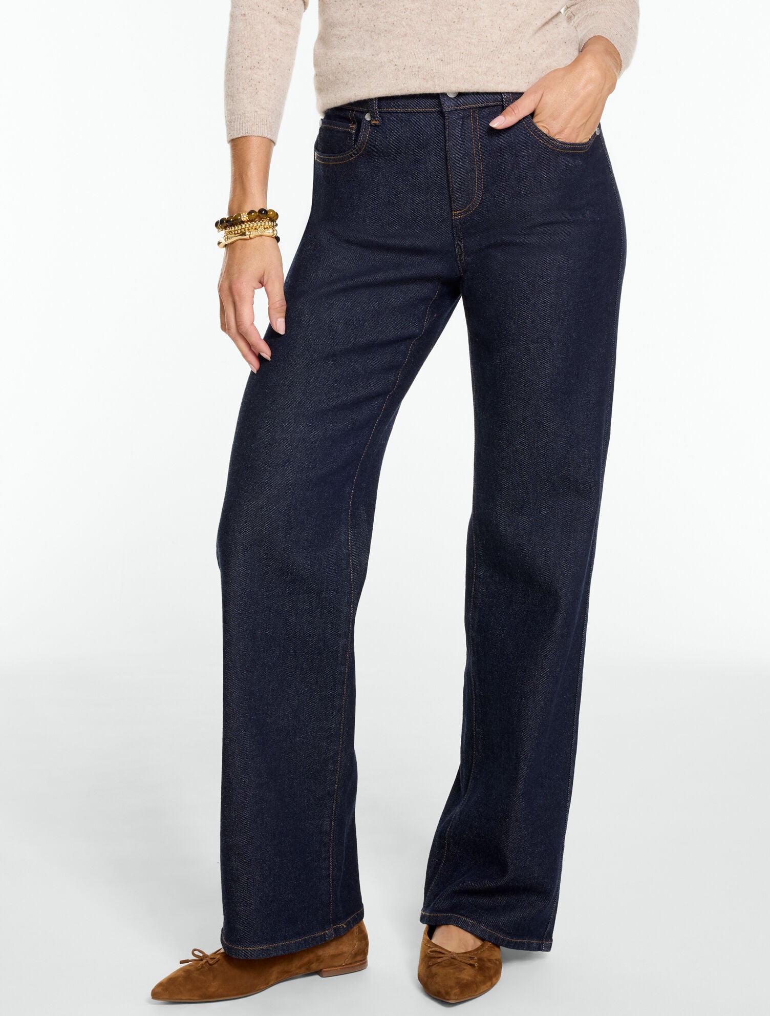 Classic Jean Trousers - Falmouth Wash