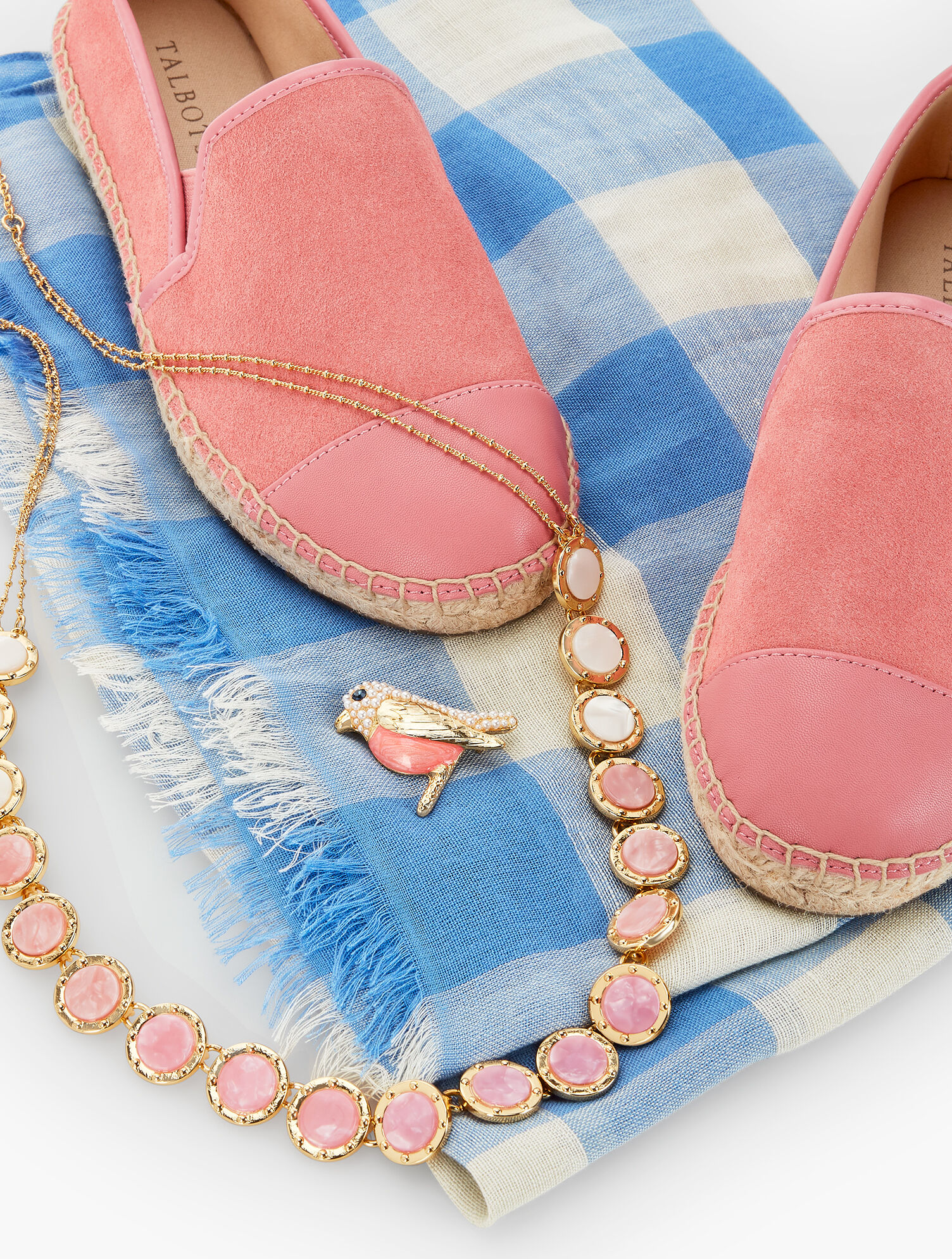 Izzy Espadrille Flats - Suede