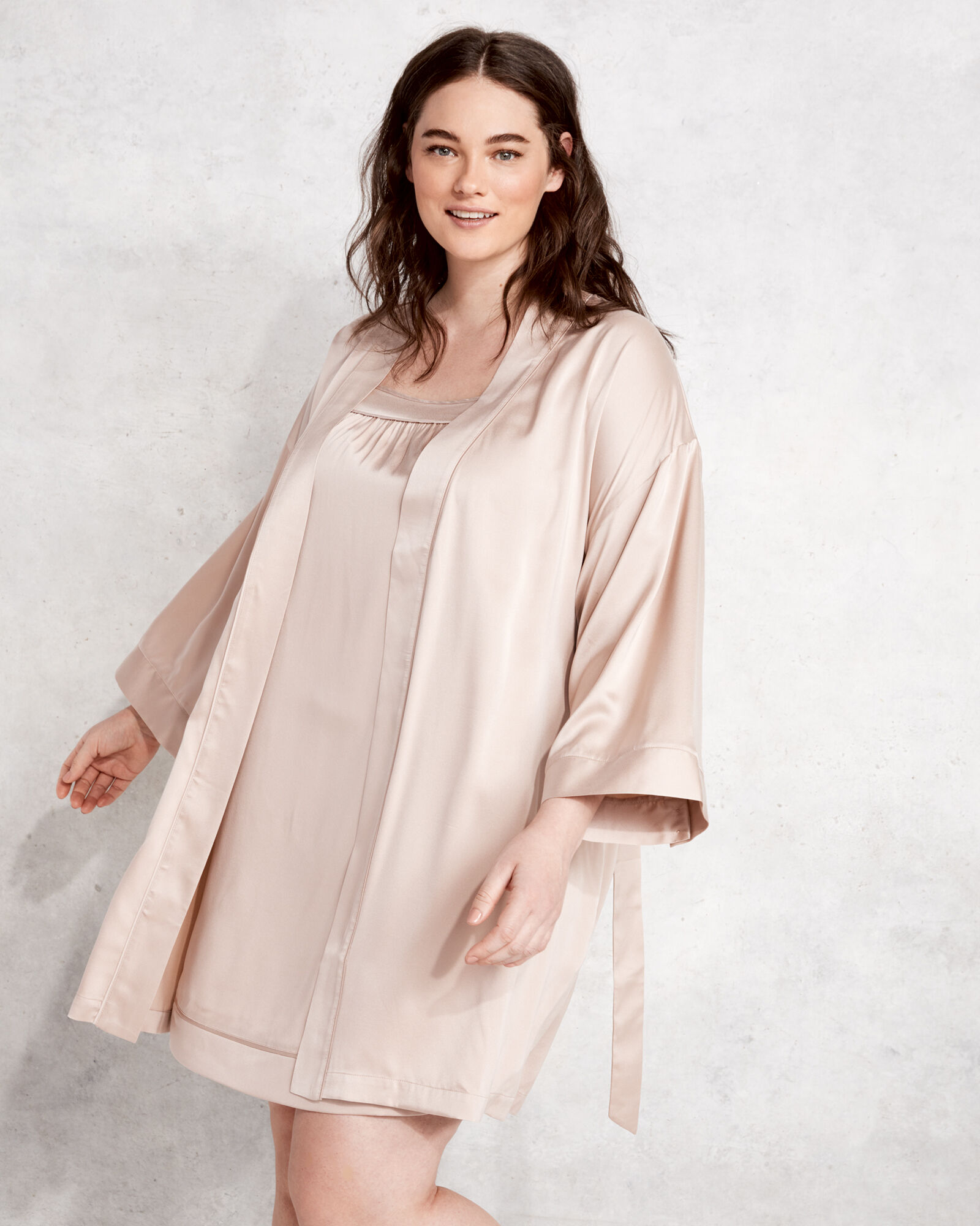 Washable Silk Robe