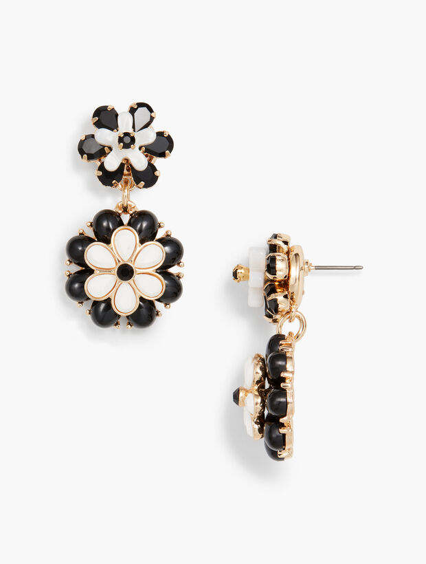 Marbled Blooms Earrings