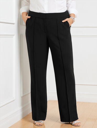 Modal French Terry Straight Crop Pants