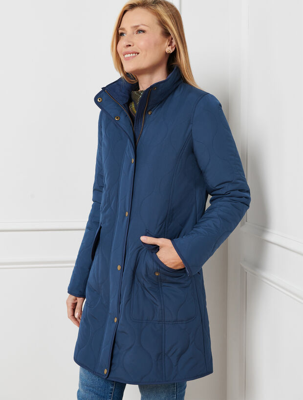 Quilted Long Jacket