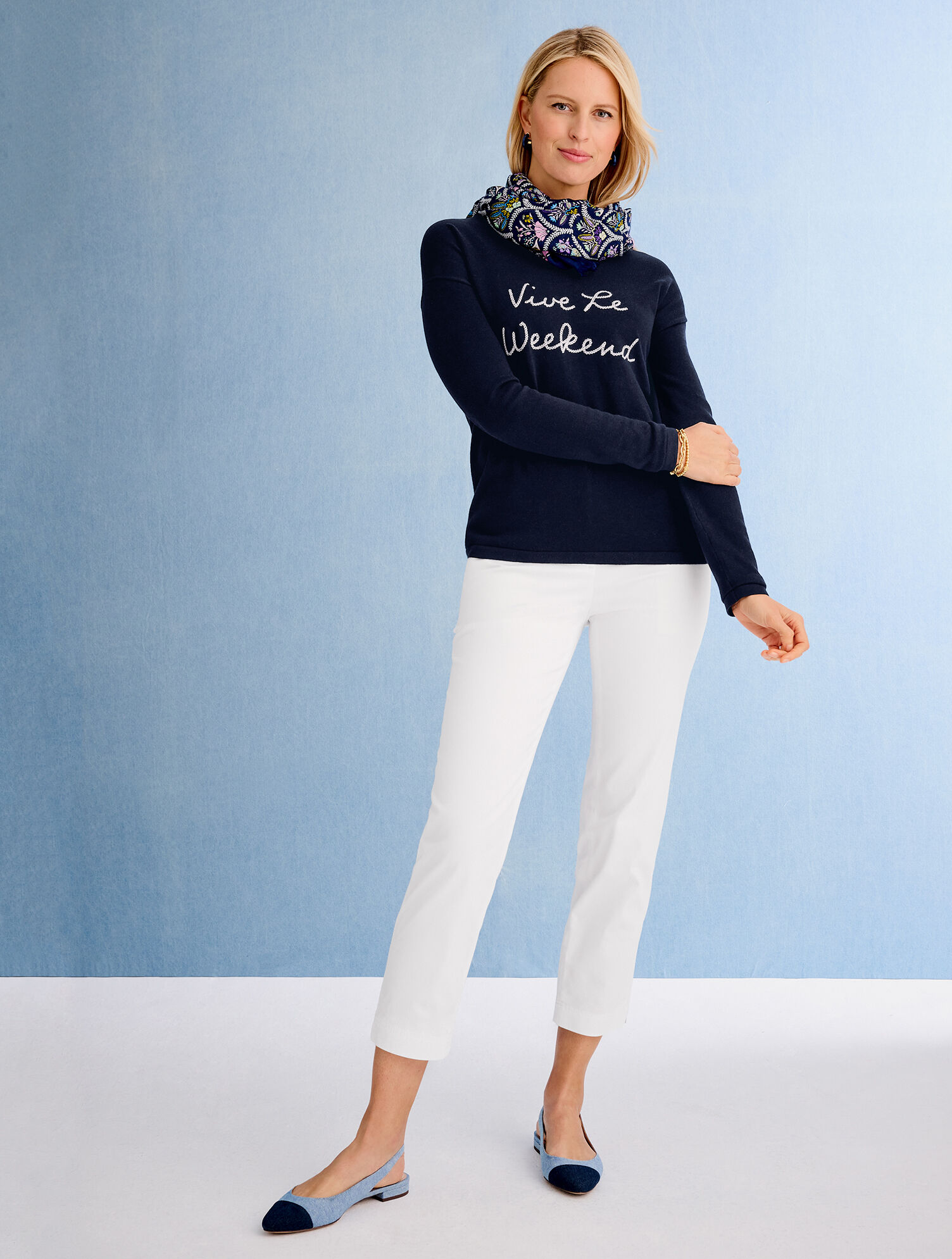 Pantalon Court Talbots 'Perfect Crop' - Seersucker Rose - Taille 16 Petite - Neuf