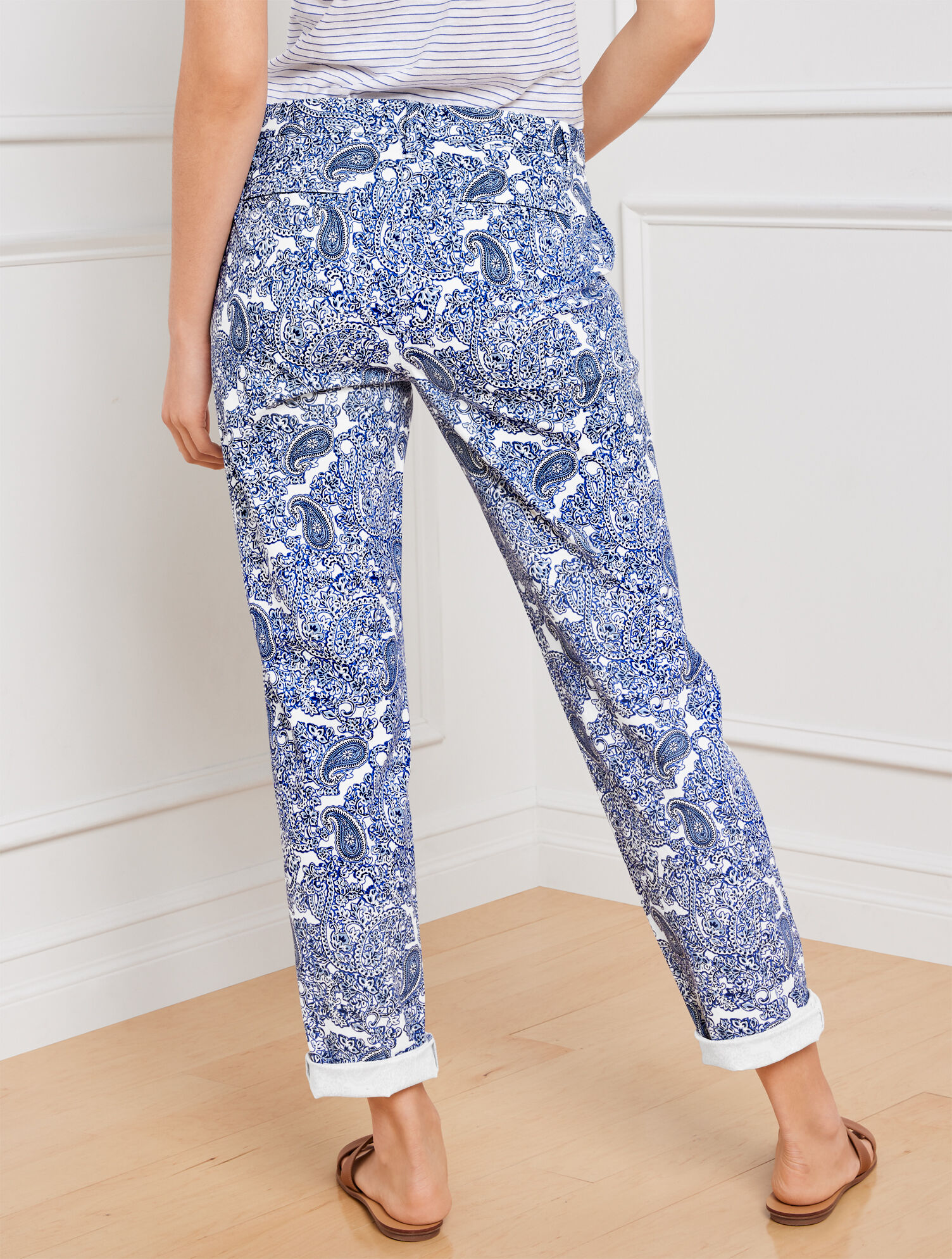Relaxed Chino - Playful Paisley
