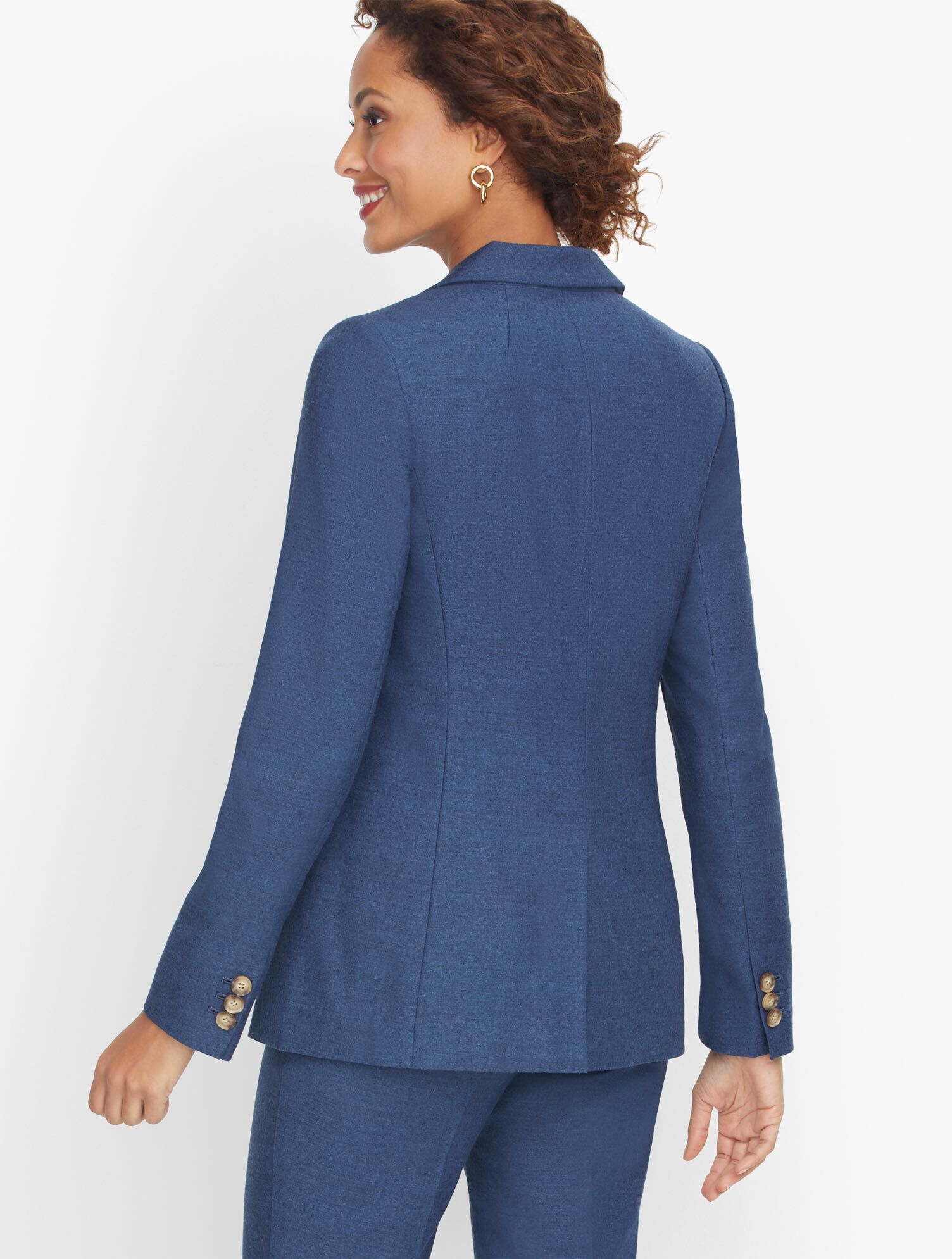 Luxe Italian Flannel Blazer