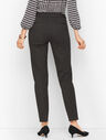 Luxe Knit Slim Ankle Pants
