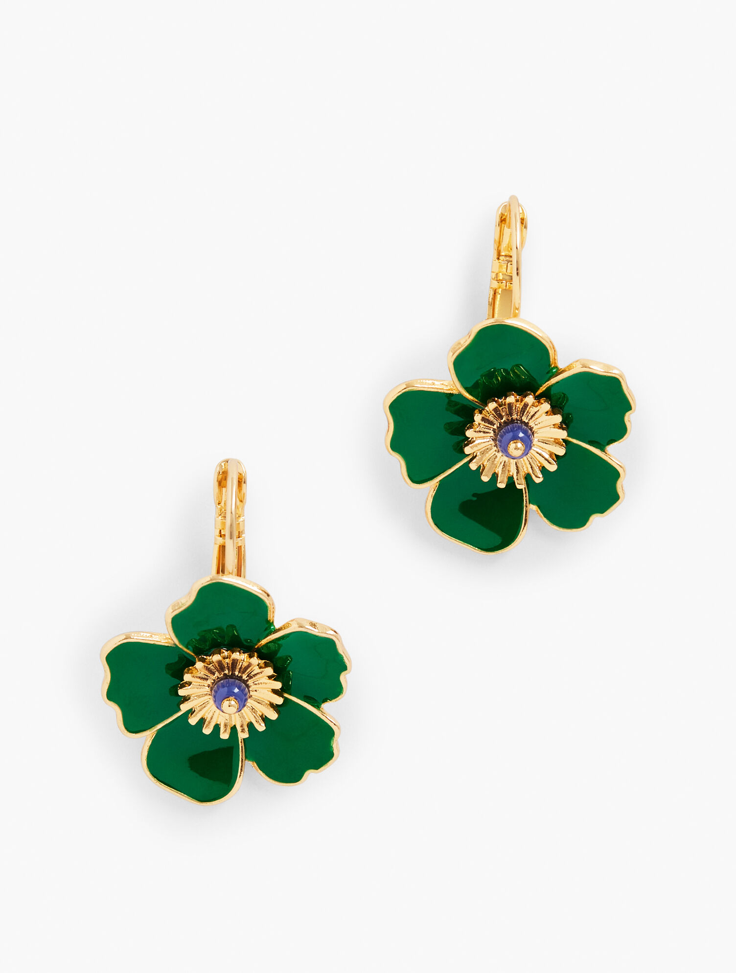 Fall Floral Drop Earrings