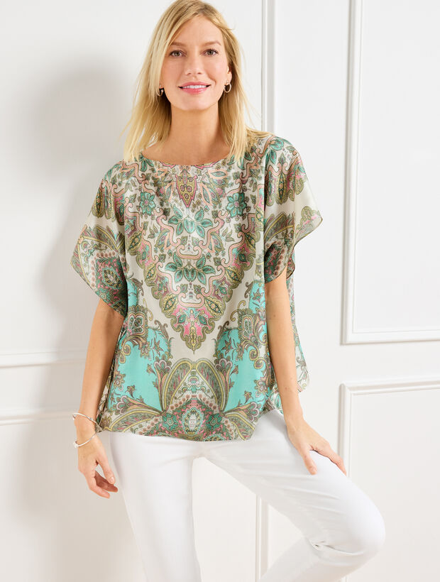 Medallion Poncho