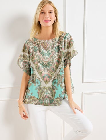 Medallion Poncho