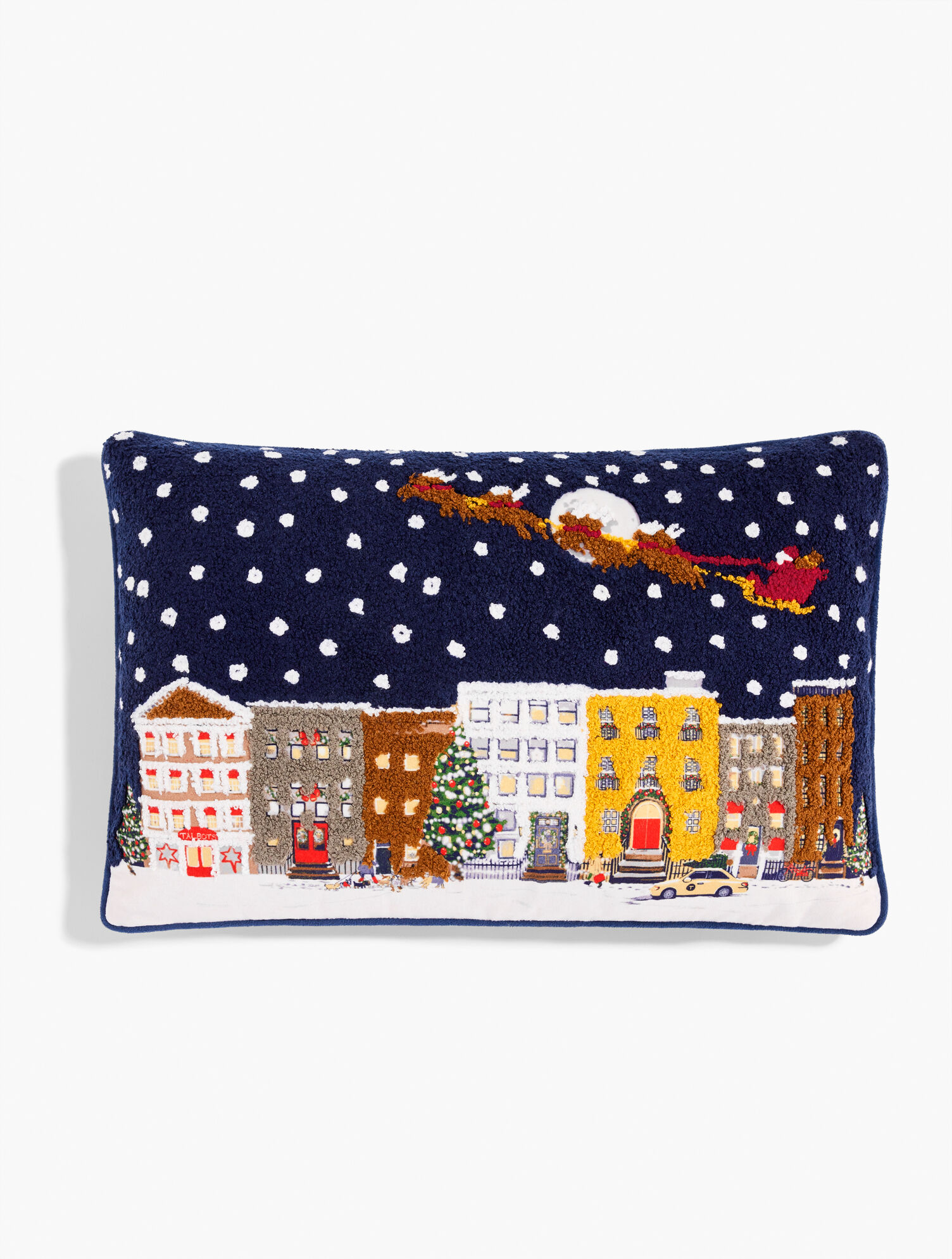 Happy Holidays Lumbar Pillow