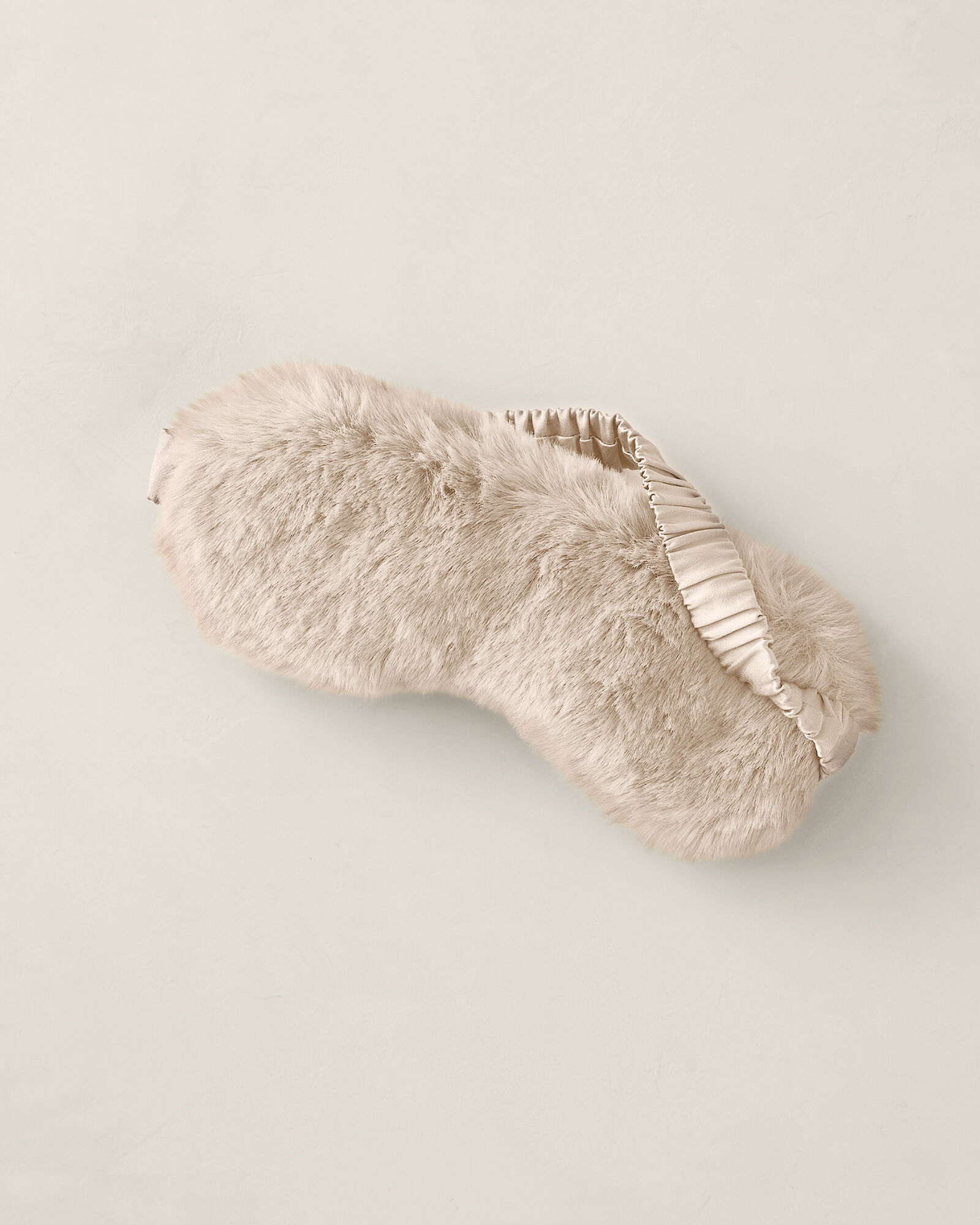 Faux Fur + Silk Eye Mask - image 3