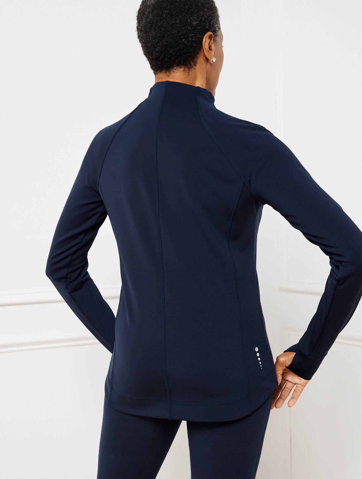 Performance Interlock Mockneck Jacket