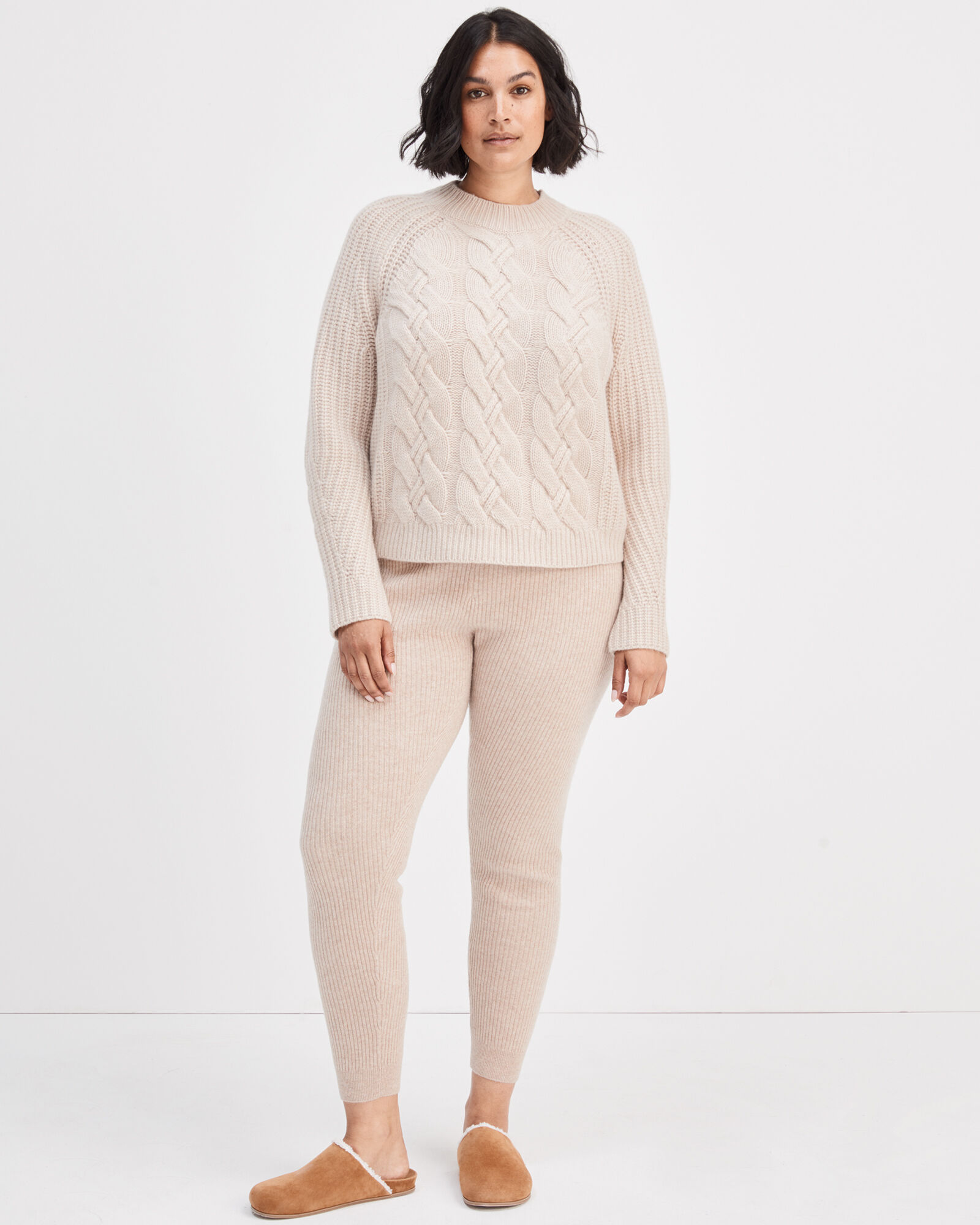 Cashmere Cable Knit Sweater