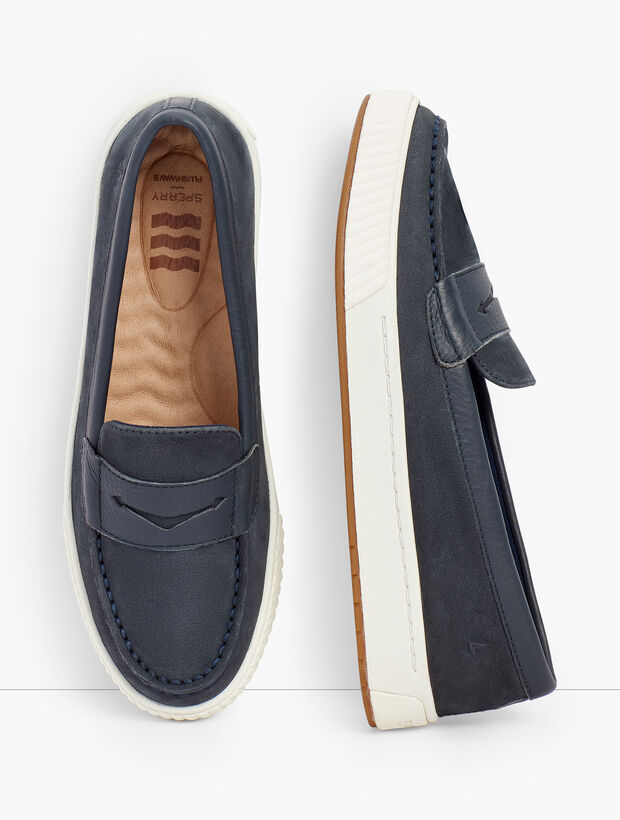 Sperry® Anchor Penny Loafer Sneakers | Talbots