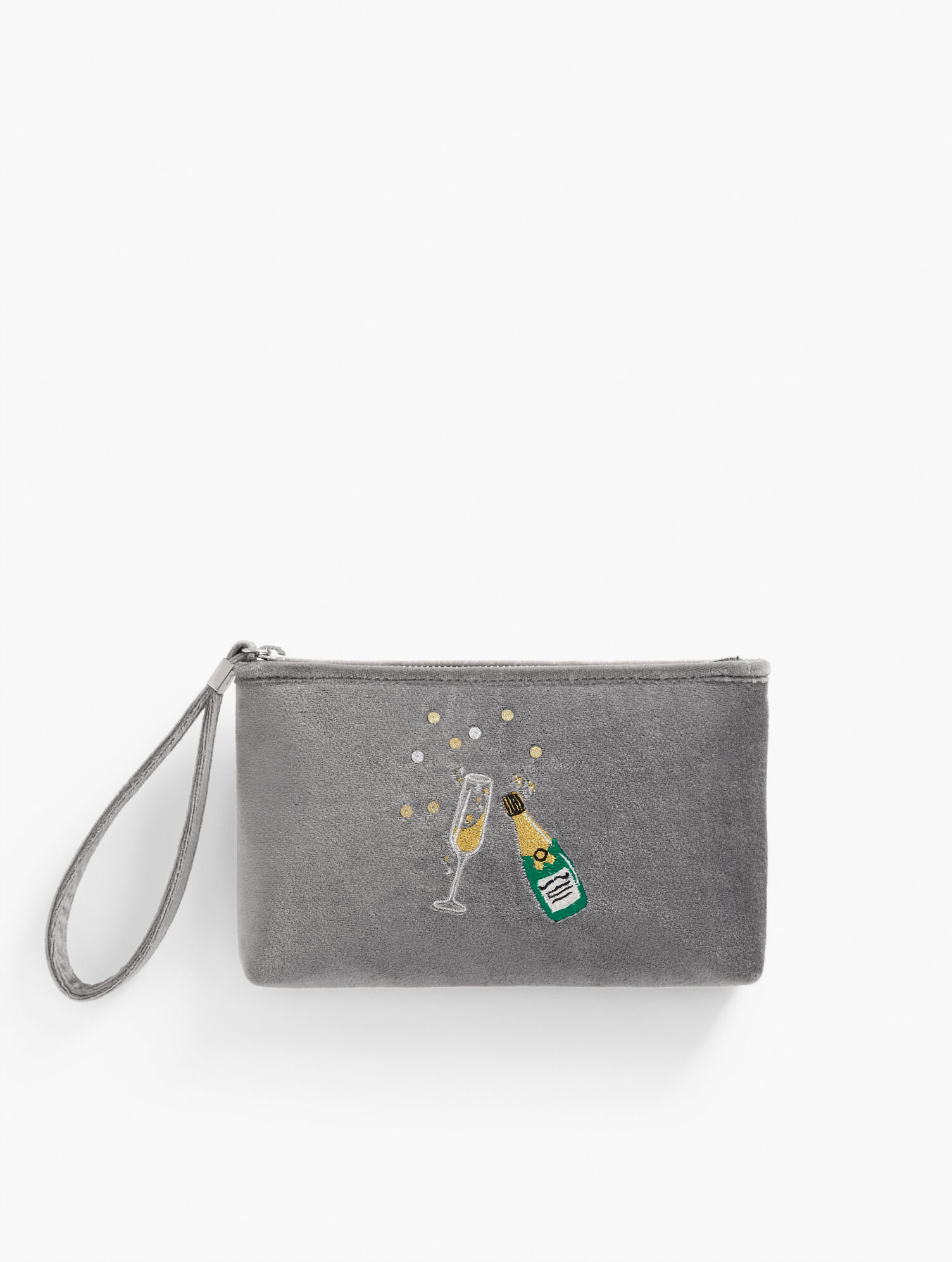 Talbots Wallets Cheers Velvet Wristlet | Talbots