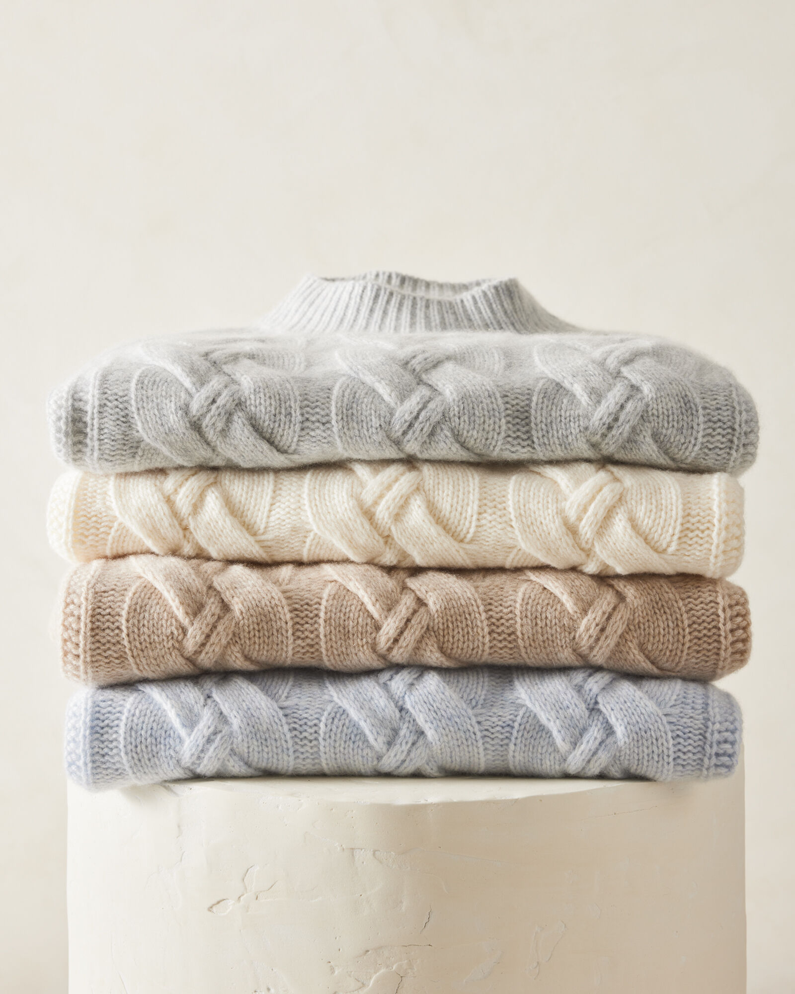 Cashmere Cable Knit Sweater