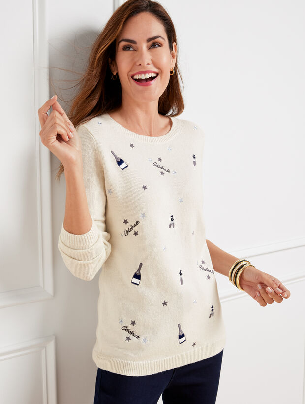 Celebrate Jupiter Crewneck Pullover