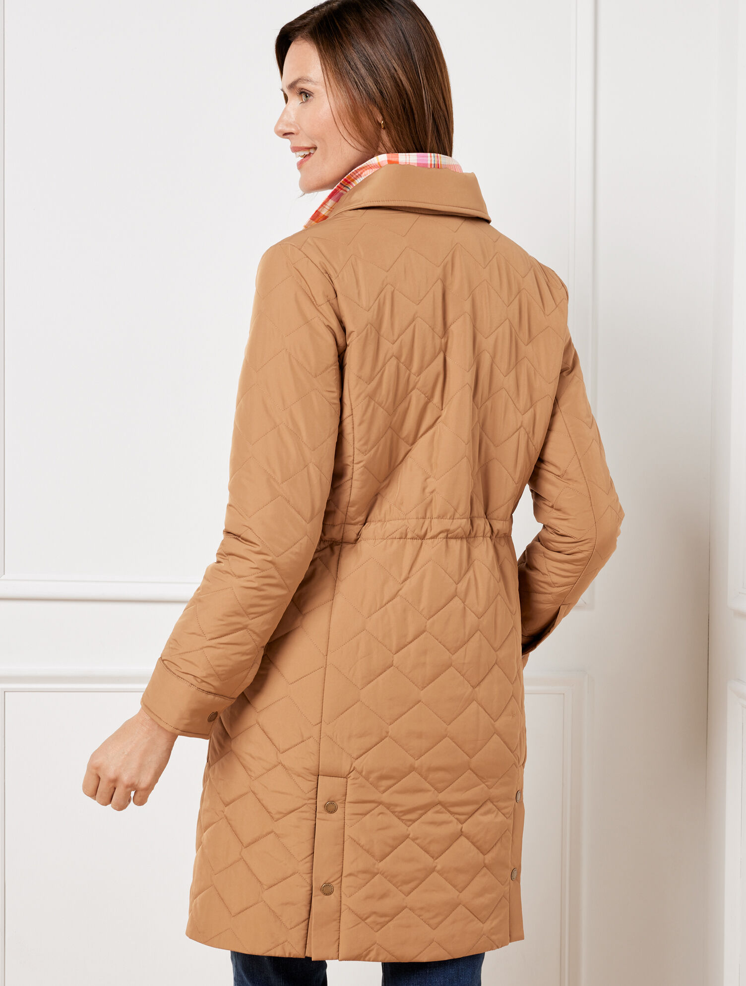 Quilted Long Coat