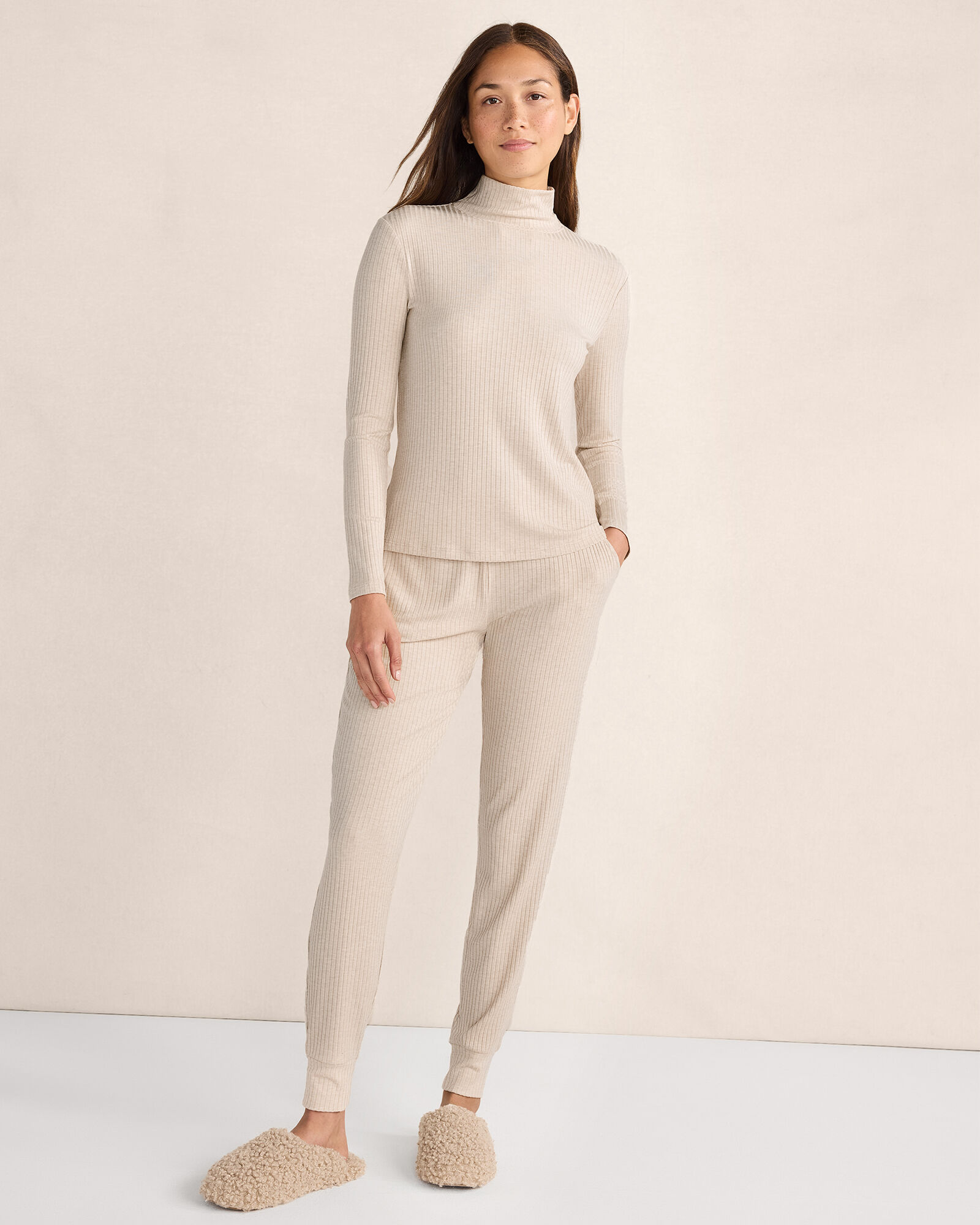 Wide Rib Modal Turtleneck | Haven Well Within