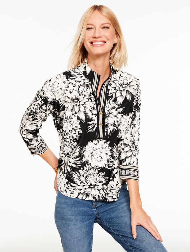 Poplin Popover - Dynamic Floral