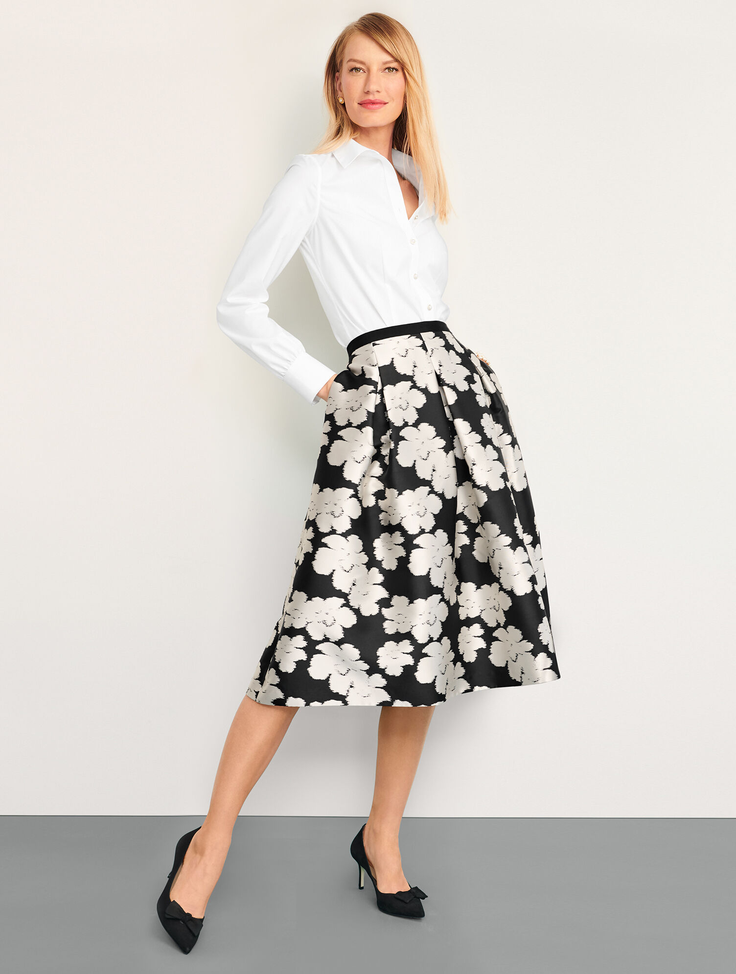 Poplin Poet Sleeve Shirt