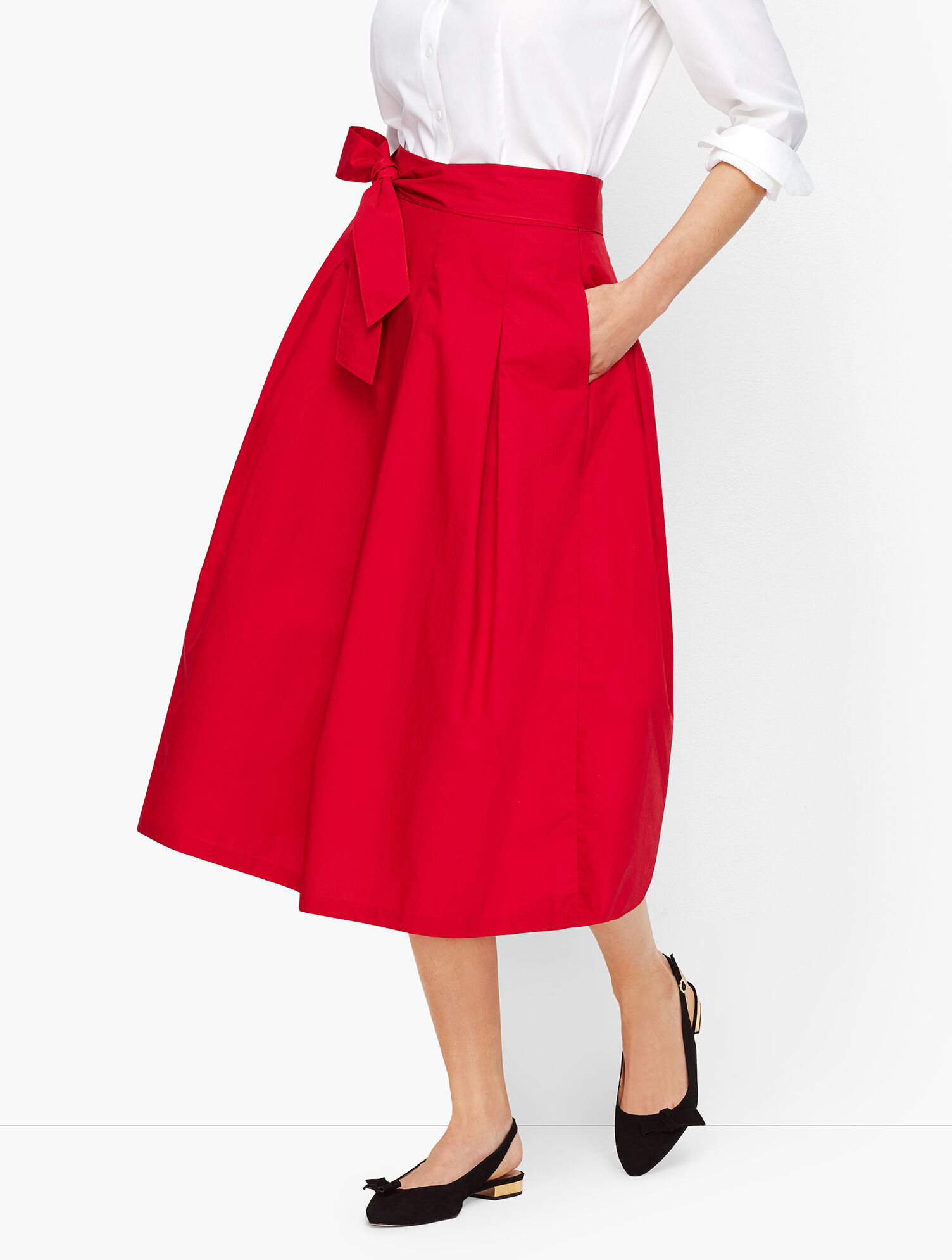 Poplin Full Skirt