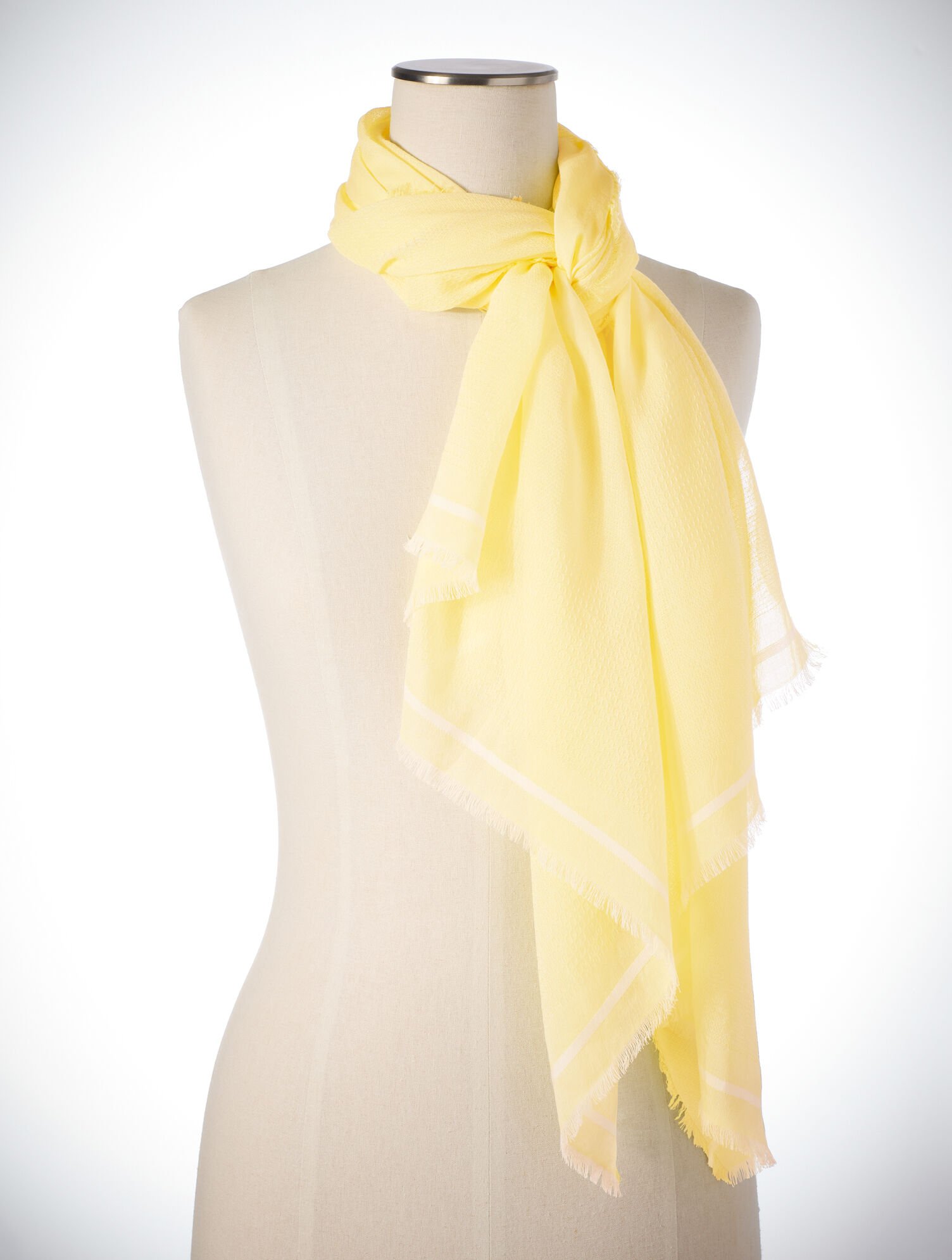Textured Lovely Oblong Scarf