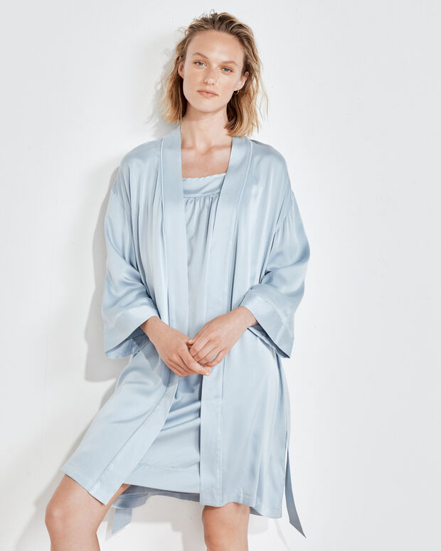 Washable Silk Robe