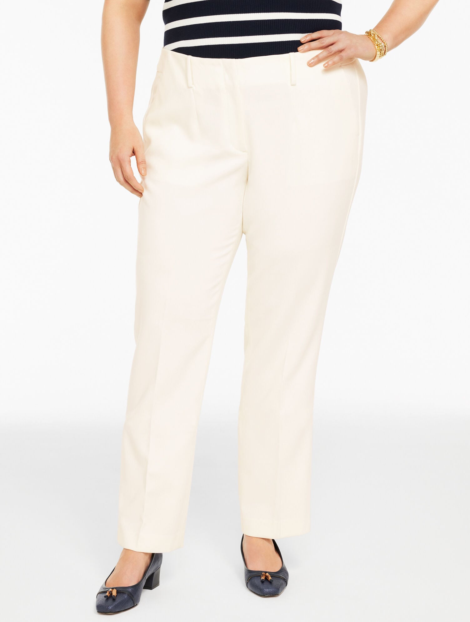 Talbots Southampton Tailored Stretch Straight Leg Pants