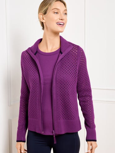 Coolmax Full Zip Sweater Jacket