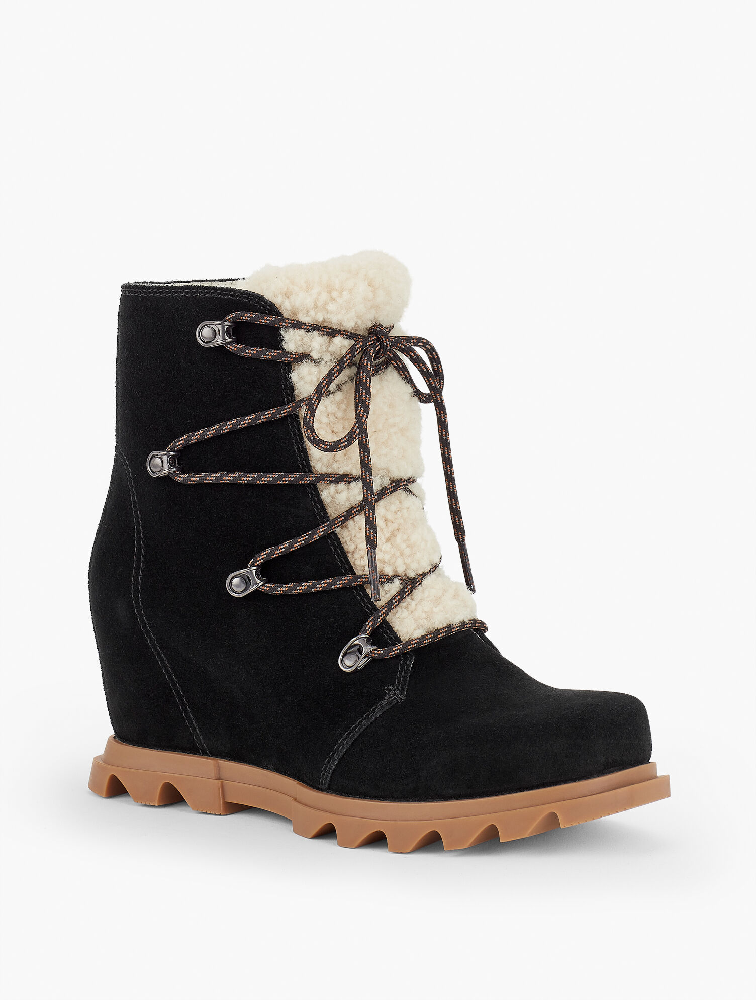 Sorel Joan Of Arctic&trade; Waterproof Suede Wedge Ankle Boots