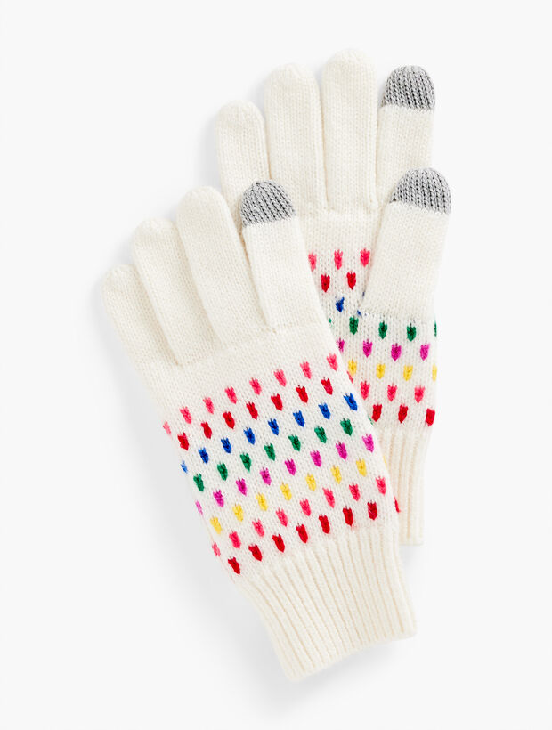 Speckled Dot Gloves