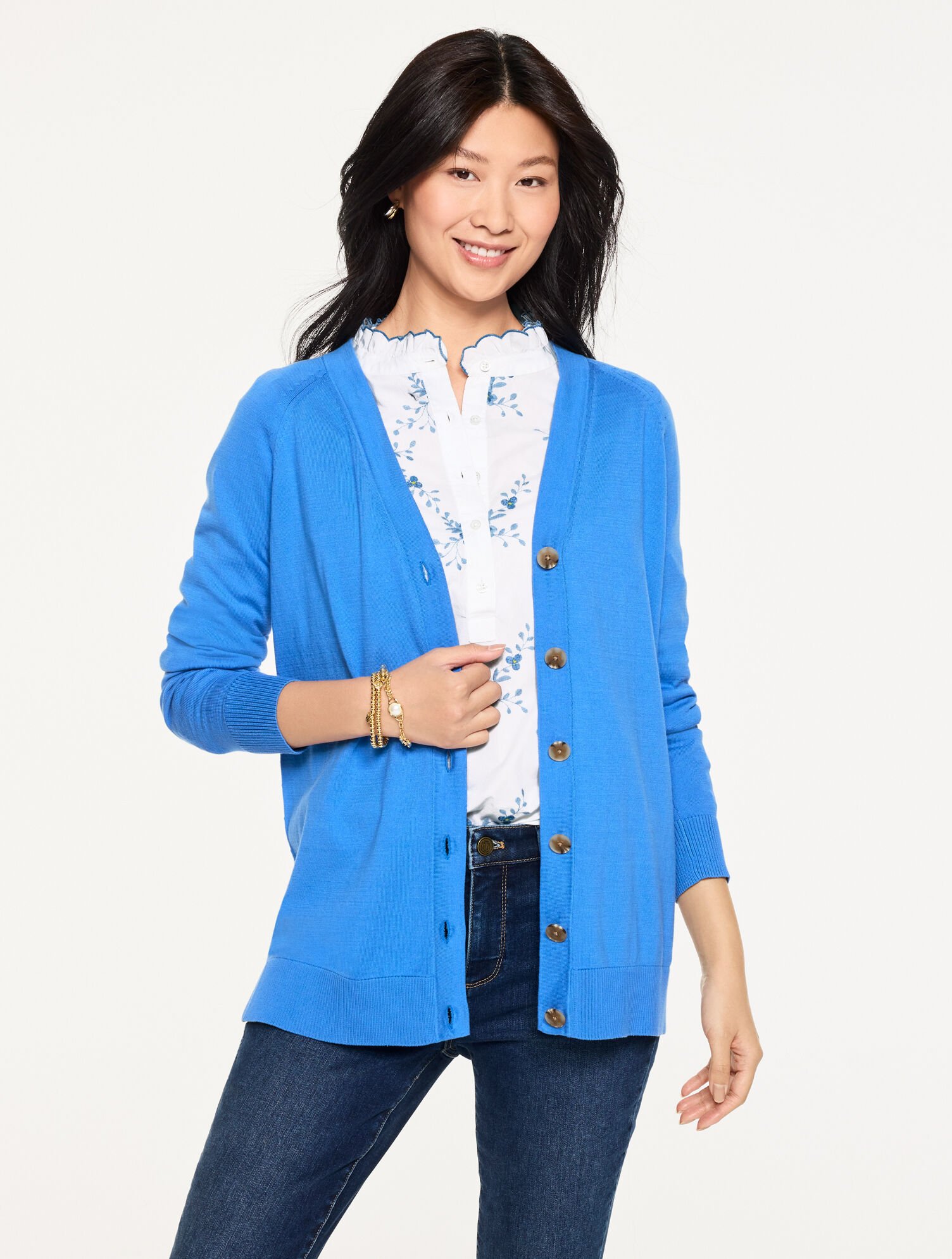 V-Neck Girlfriend Cardigan