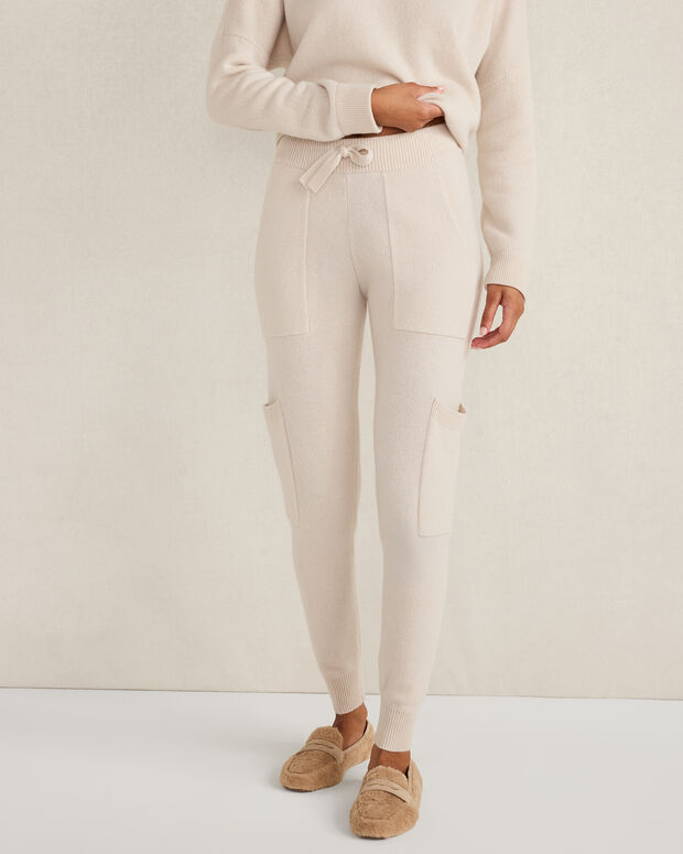 Cashmere Cargo Joggers