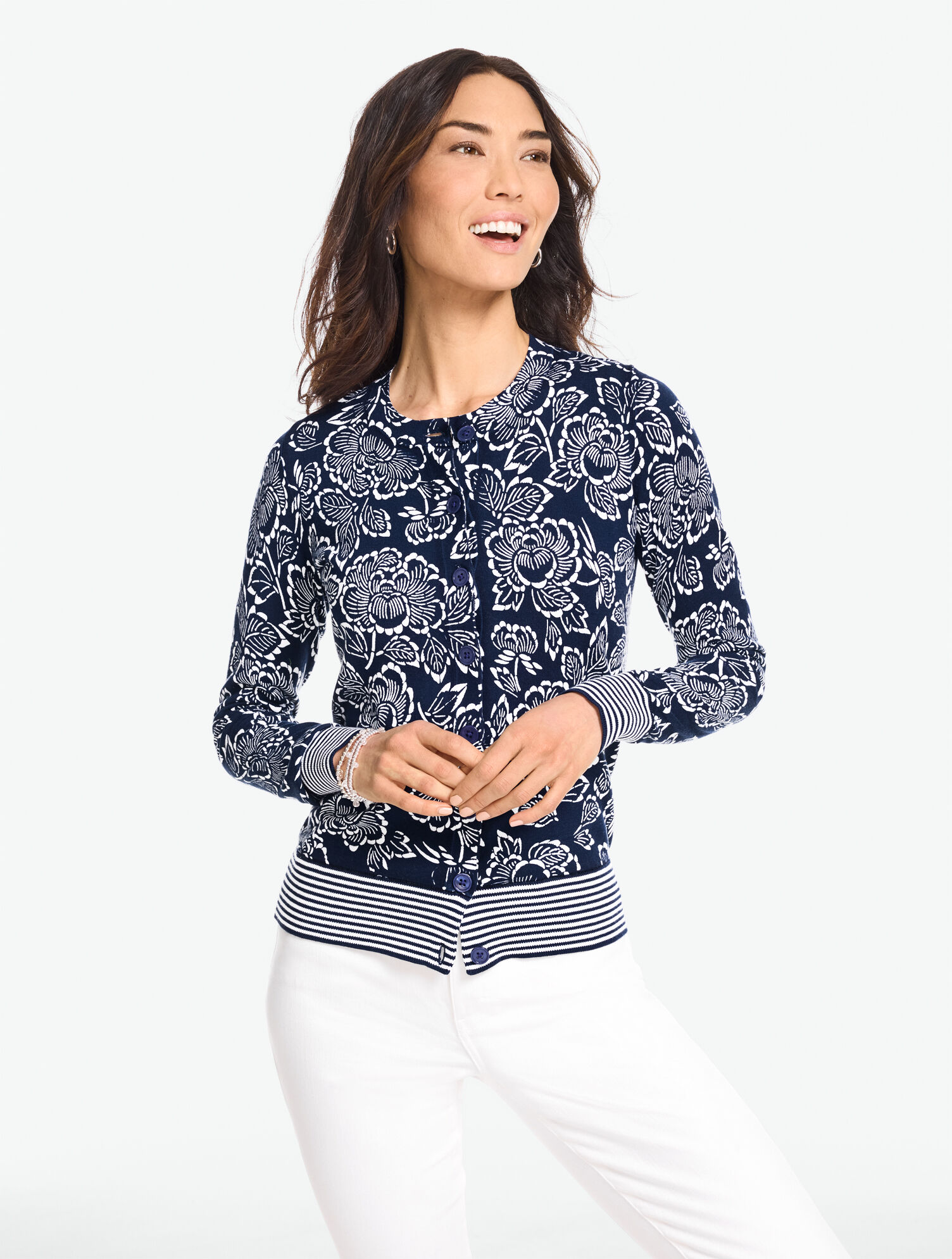 Charming Cardigan - Capri Rose