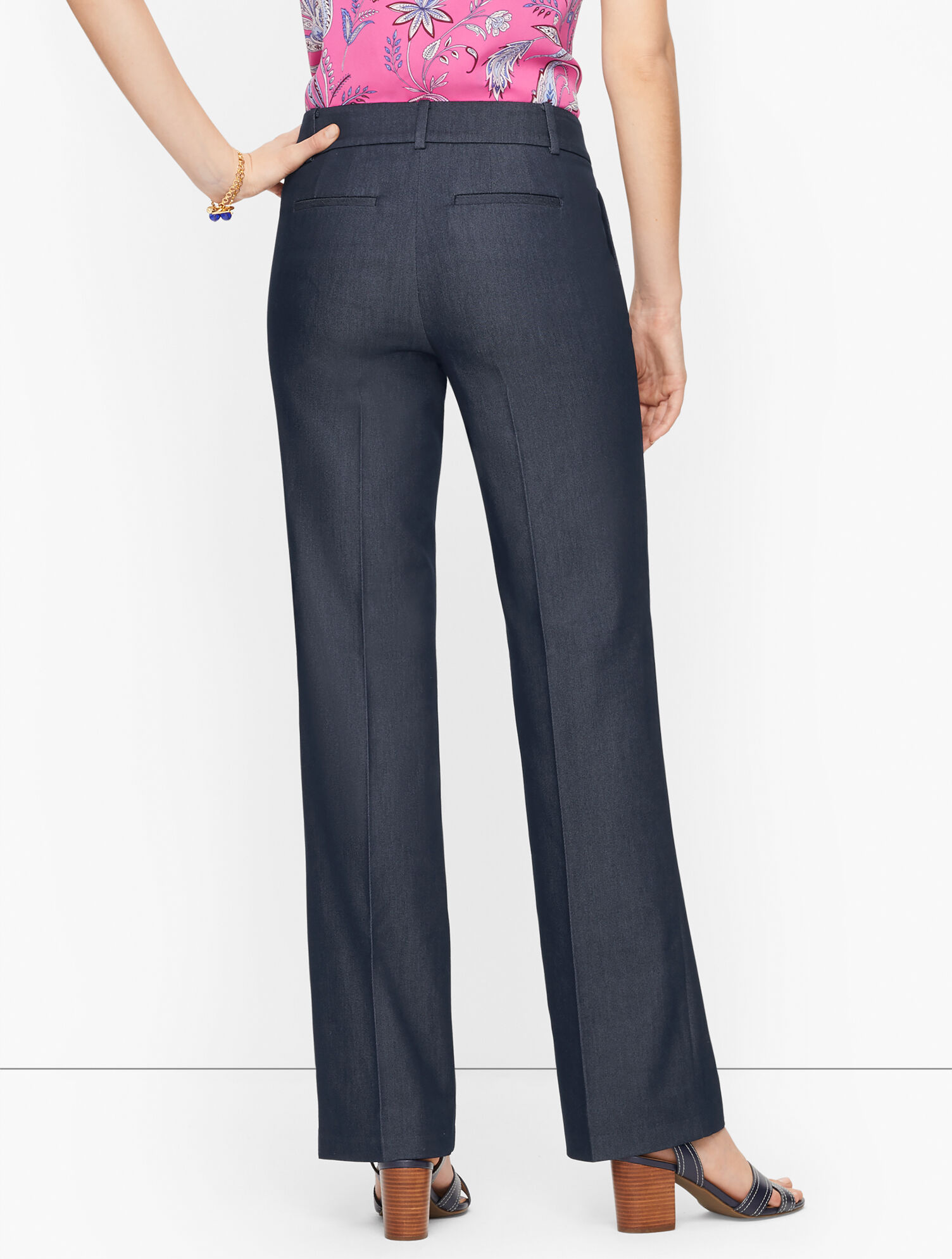 Talbots Newport Pants - Polished Denim - Curvy Fit