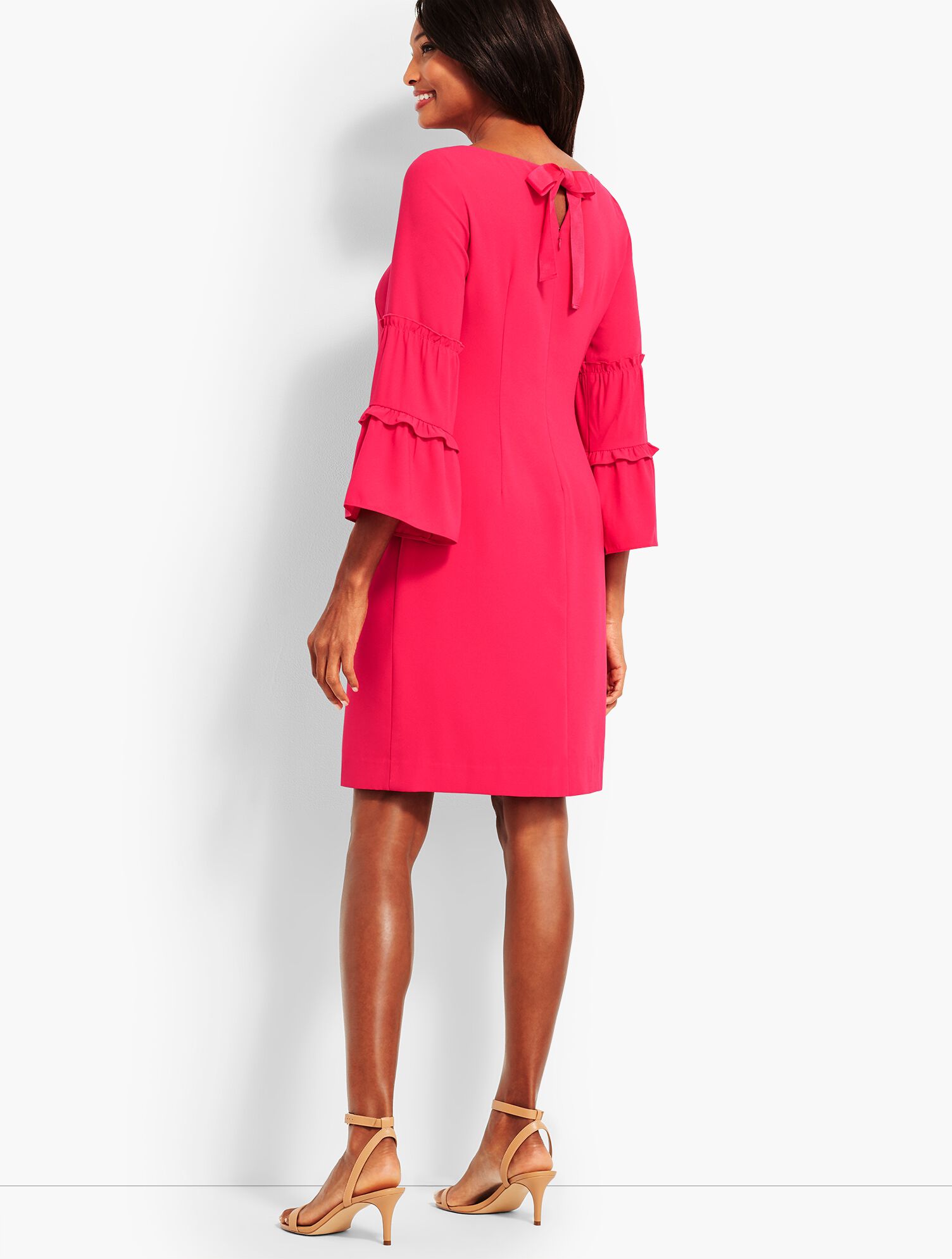 Crepe Shift Dress | Talbots
