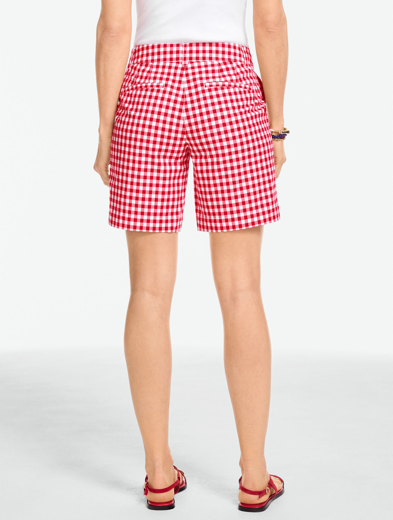 Relaxed Chino Shorts - Bellevue Gingham
