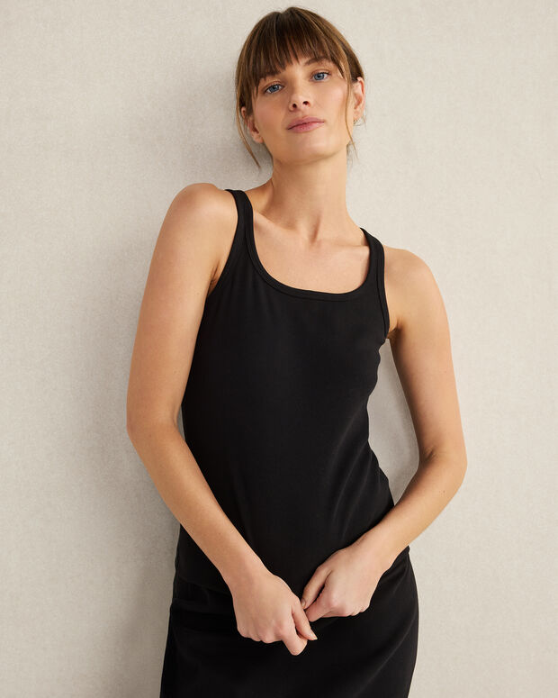 Organic Cotton Rib Knit Tank