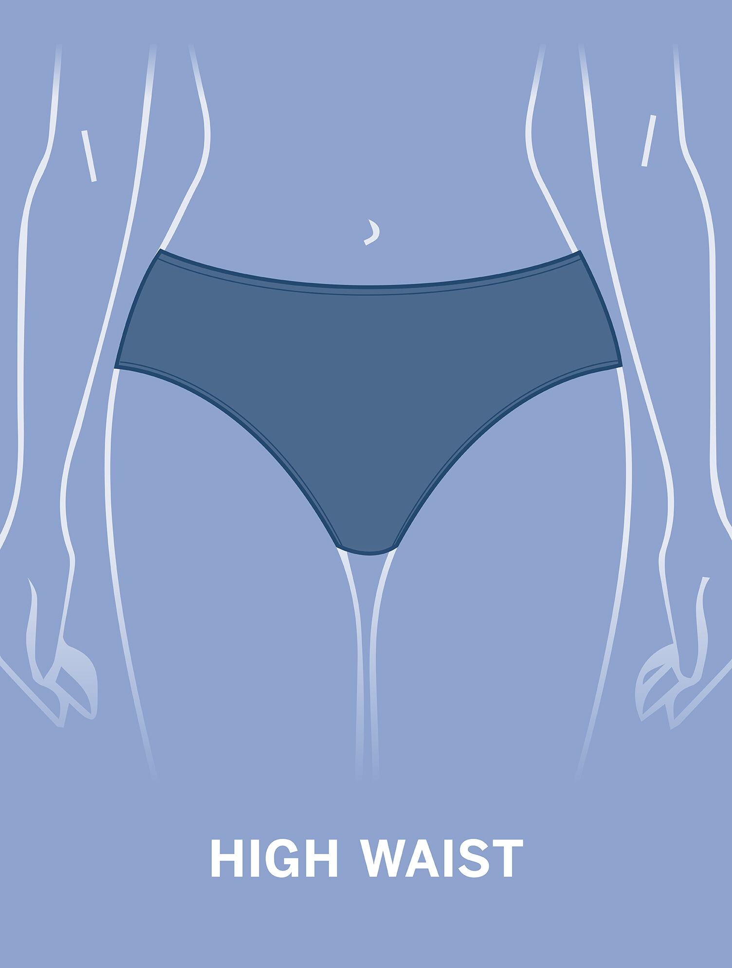 Aqua Club High Waist Swim Bottom - Fiji Shell