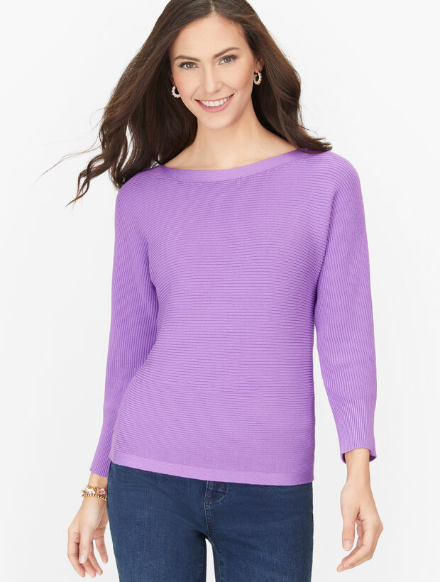 Dolman Sleeve Sweater - Solid
