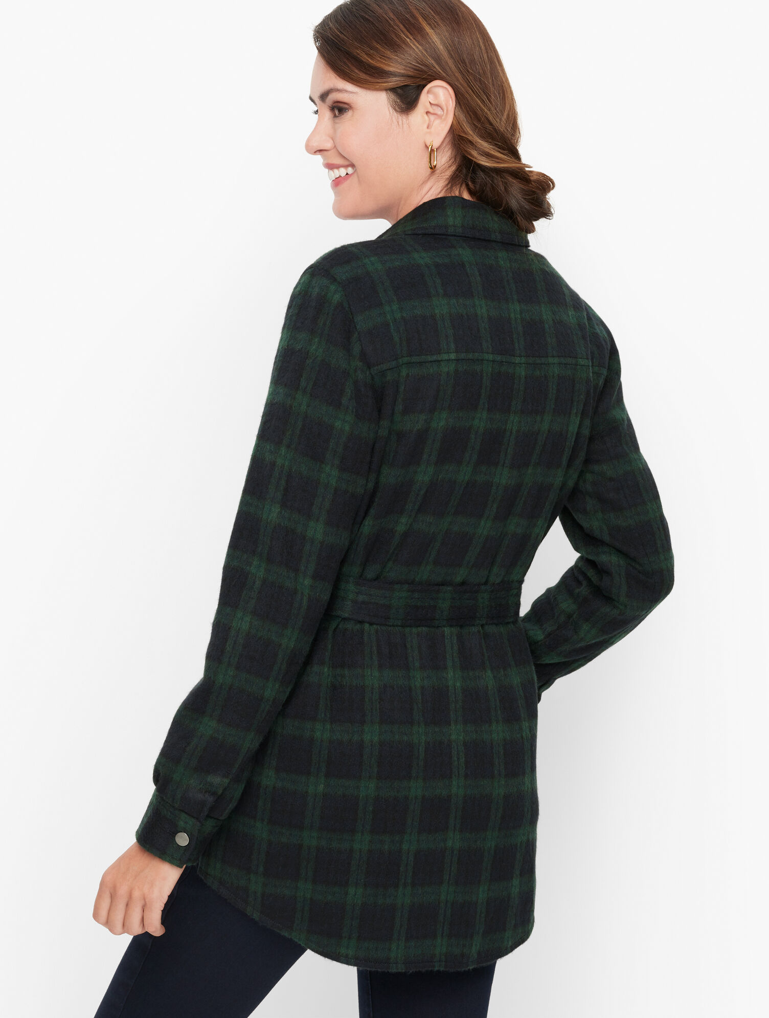 Plaid Shirt Jacket