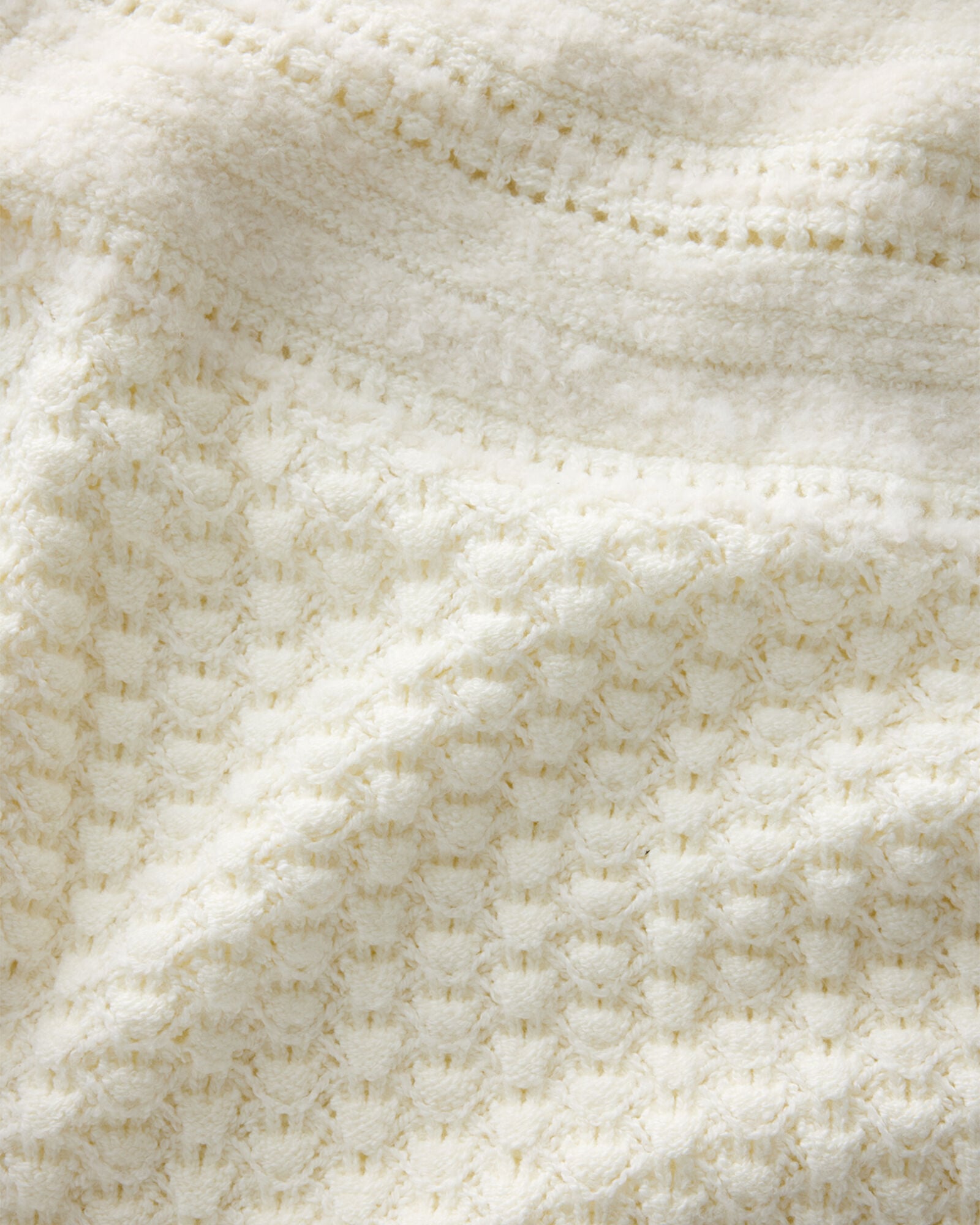 Heirloom Mixed Stitch Crewneck Sweater - thumbnail 6
