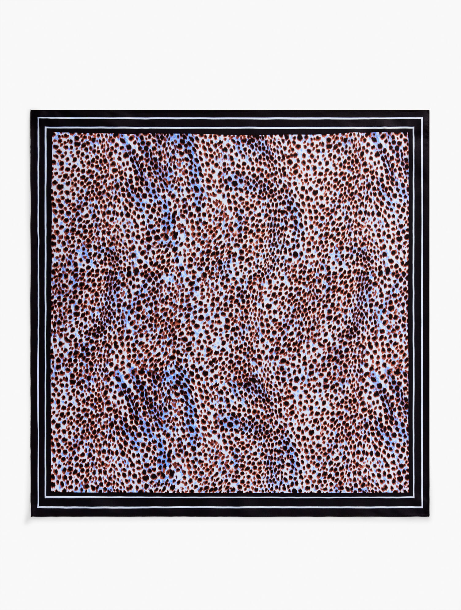 Leopard Dot Silk Neckerchief