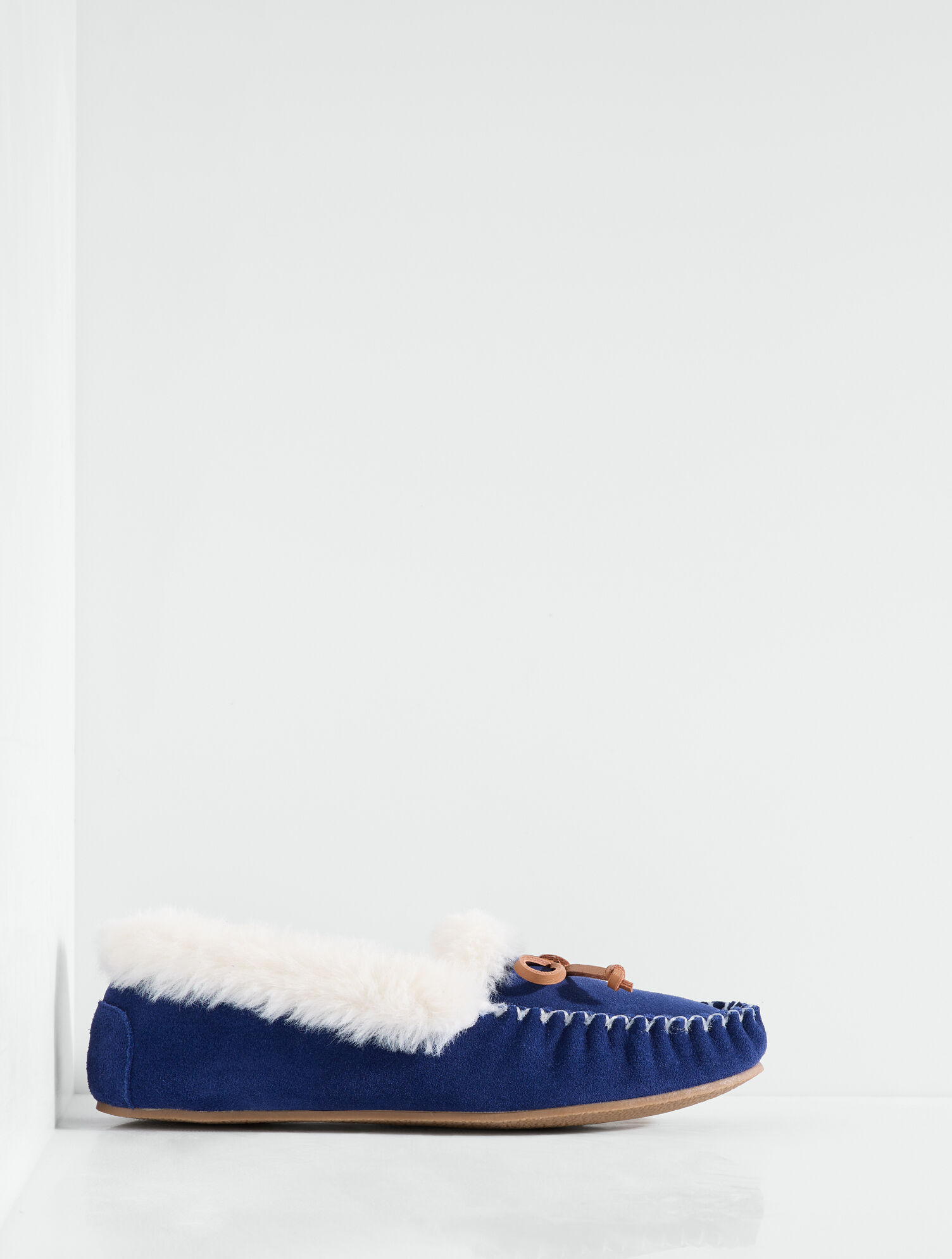 Ruby Suede Moccasins