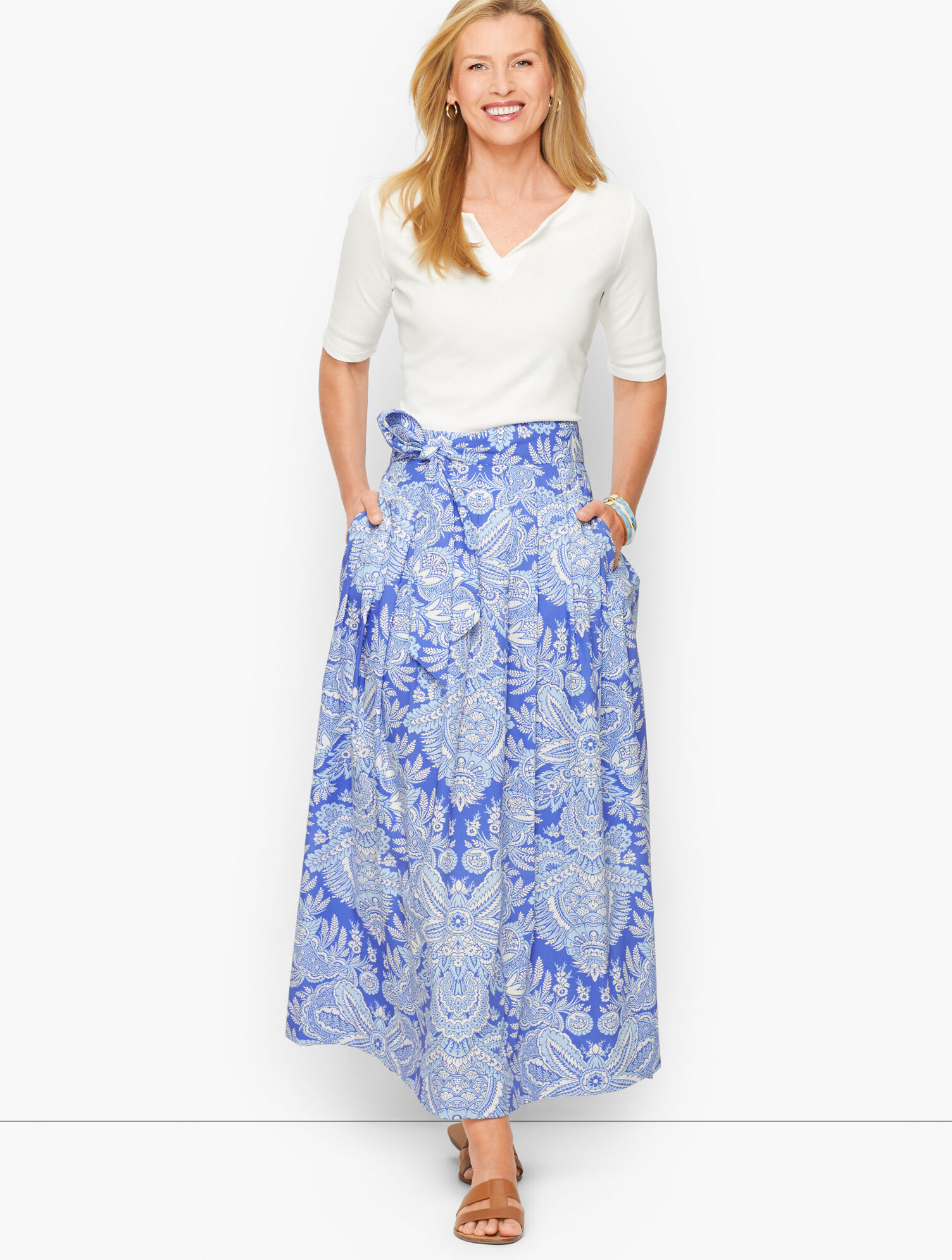 Maxi Skirt - Intricate Medallion