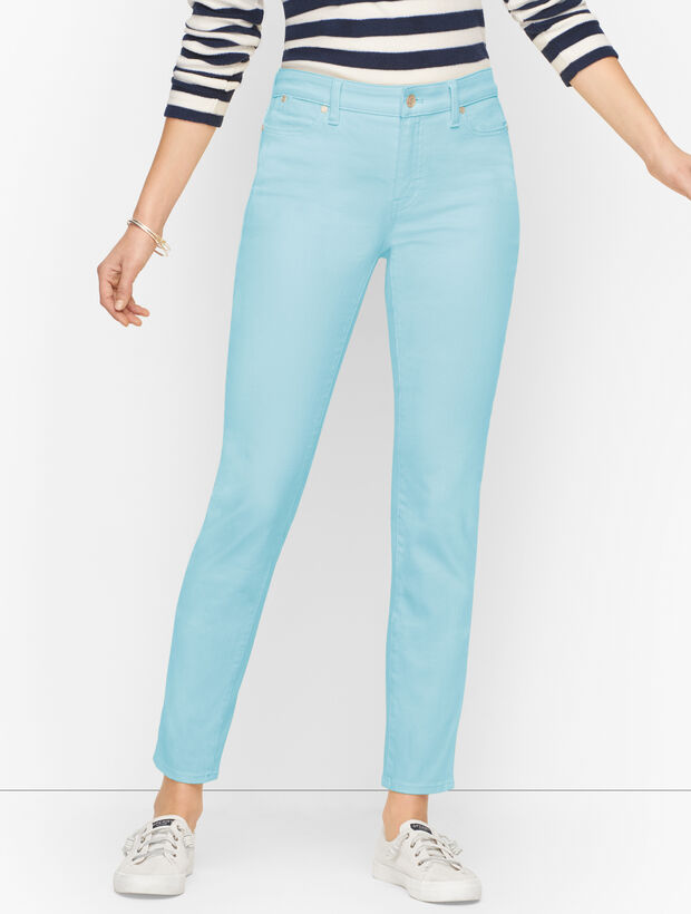 Slim Ankle Jeans - Colors - Curvy Fit
